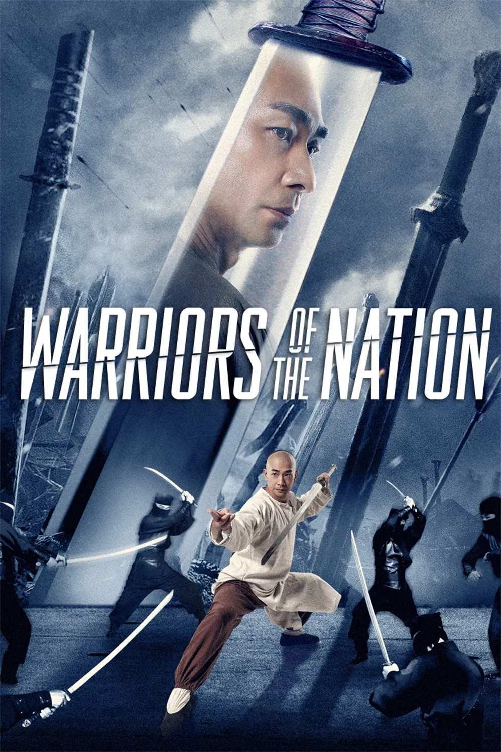 Poster chính thức của phim Phim Hành Động "Hoàng Phi Hồng: Nộ Hải Hùng Phong" (Warriors of the Nation - 2018), với sự tham gia của diễn viên Triệu Văn Trác và Vy Na.