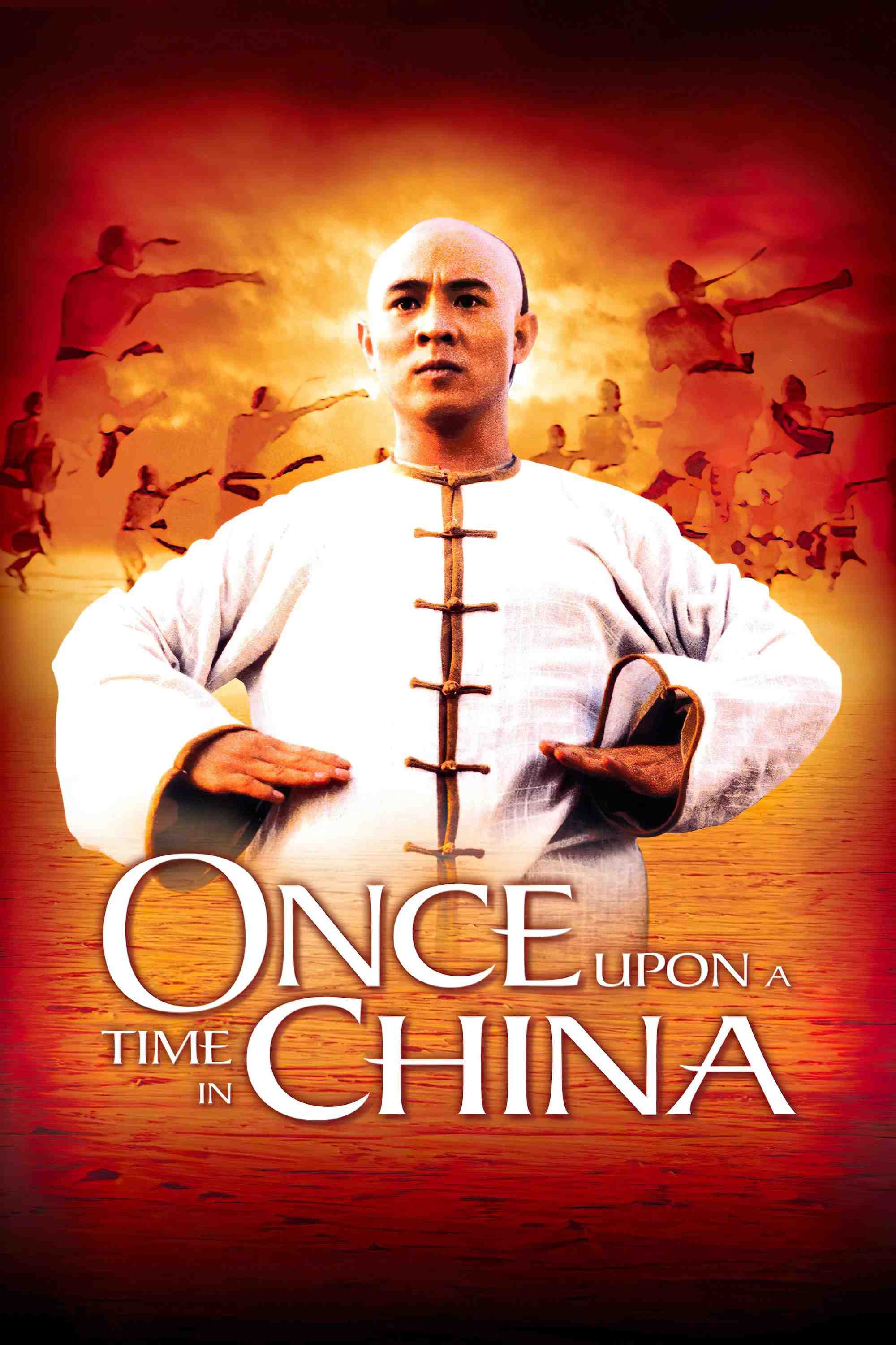 Poster chính thức của phim Phim Hành Động, Phim Tâm Lý "Hoàng Phi Hồng" (Once Upon a Time in China - 1991), với sự tham gia của diễn viên Lý Liên Kiệt và Nguyên Bưu.