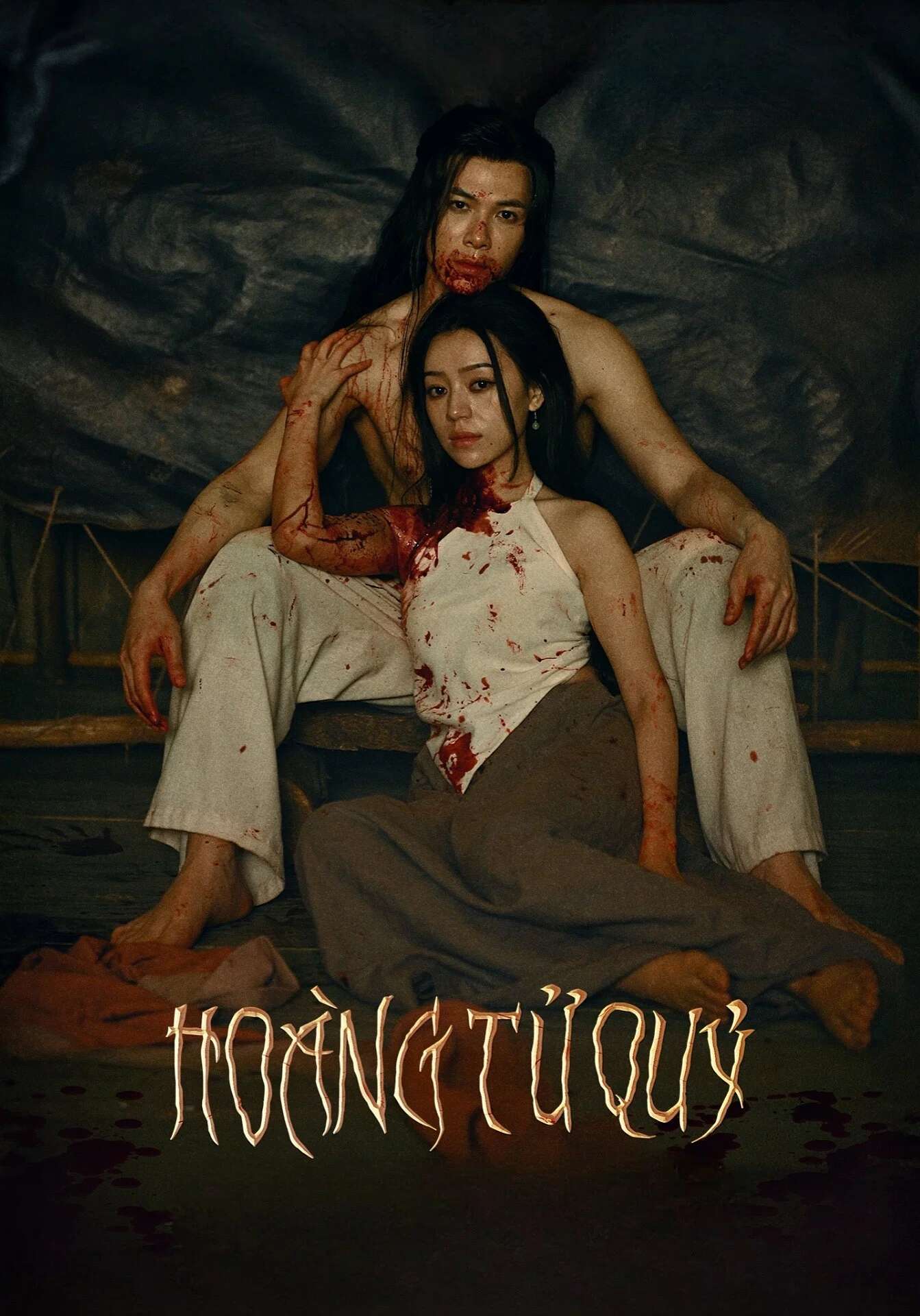 Poster chính thức của phim Phim Kinh Dị, Phim Lịch Sử "Hoàng Tử Quỷ" (The Demon Prince - 2025), với sự tham gia của diễn viên Anh Tú Atus và Lương Thế Thành.