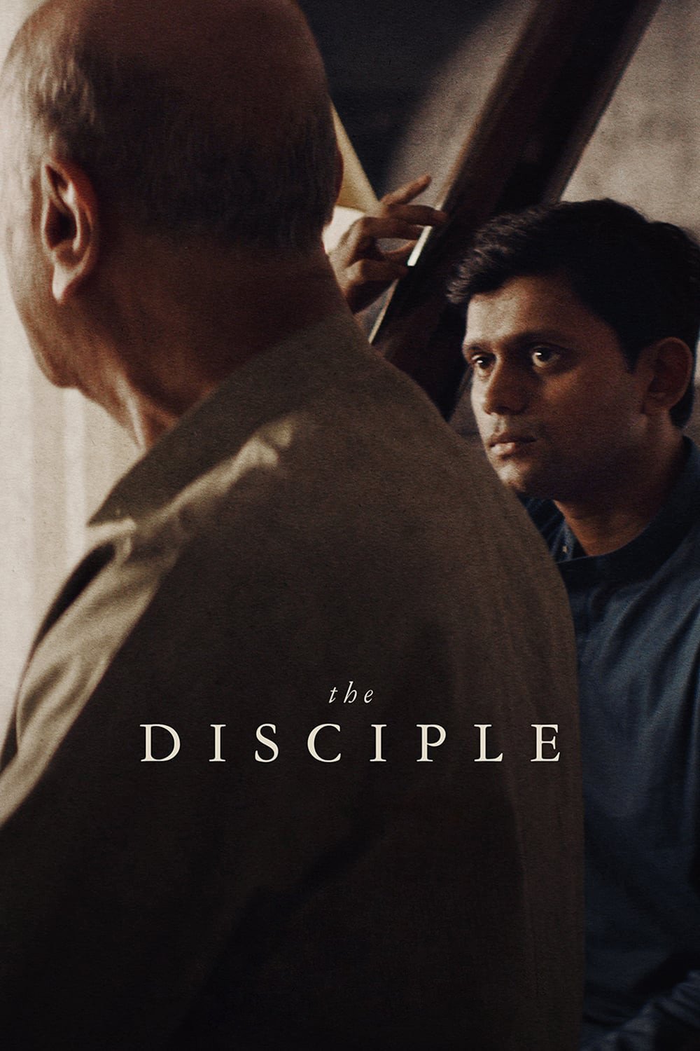 Poster chính thức của phim Phim Tâm Lý, Phim Ca Nhạc "Học Trò Xuất Sắc" (The Disciple - 2020), với sự tham gia của diễn viên Sumitra Bhave.