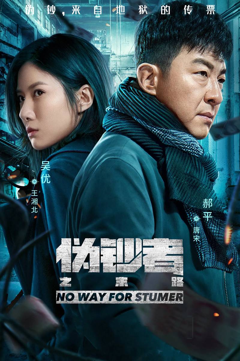Poster chính thức của phim Phim Hình Sự, Phim Bí Ẩn "Hồi Kết Của Kẻ Làm Tiền Giả" (No Way For Stumer - 2019), với sự tham gia của diễn viên Wu You và Li Zhuoyang.