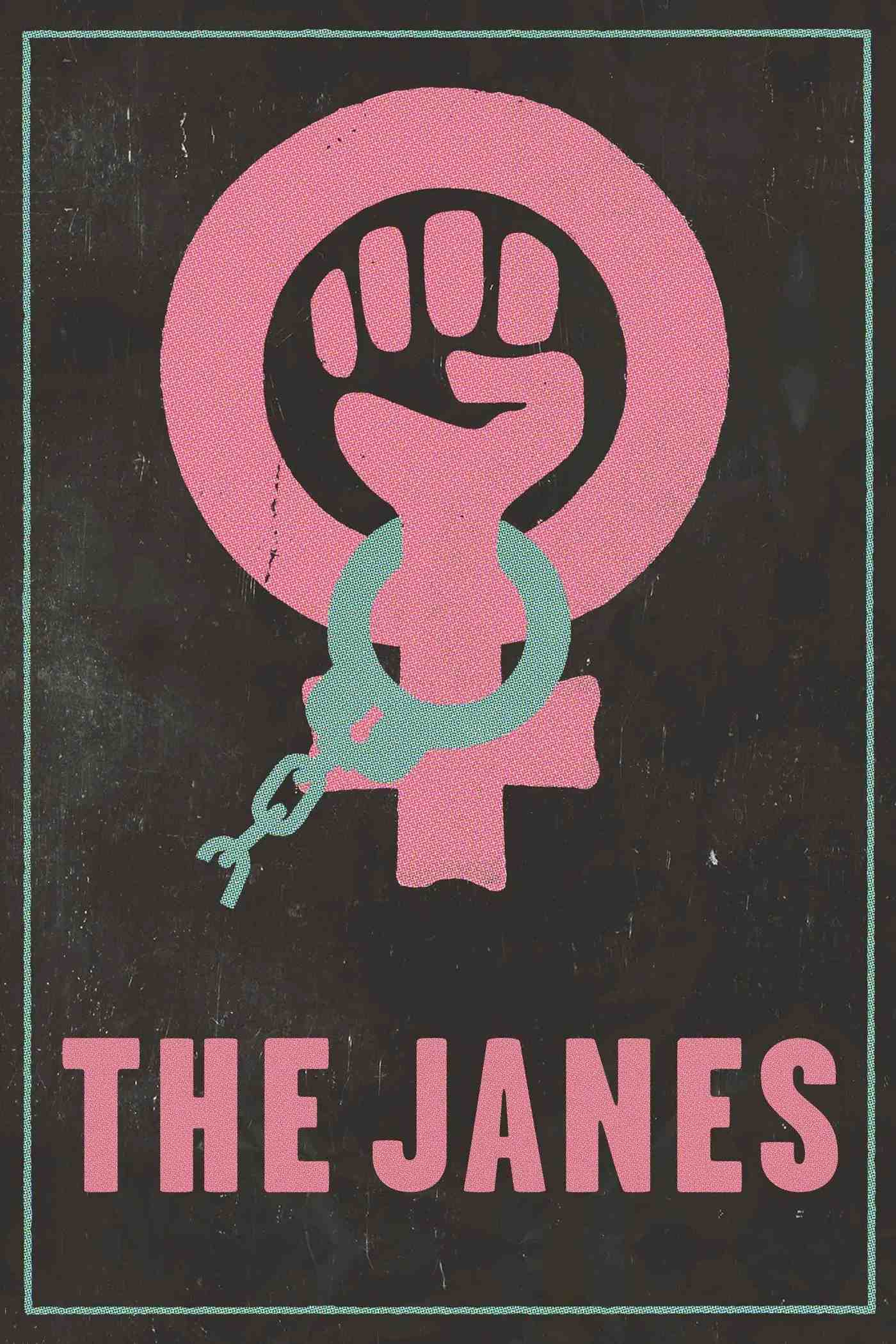 Poster chính thức của phim Phim Tài Liệu "Hội Kín Jane" (The Janes - 2022), với sự tham gia của diễn viên Martin Luther King Jr. và Walter Cronkite.
