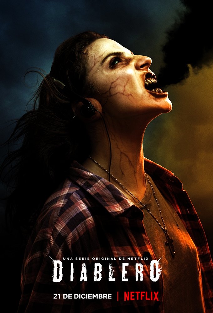Poster chính thức của phim Phim Viễn Tưởng & Giả Tưởng, Phim Bí Ẩn "Hội Săn Quỷ (Phần 2)" (Diablero - 2018), với sự tham gia của diễn viên Gisselle Kuri và Christopher Von Uckermann.