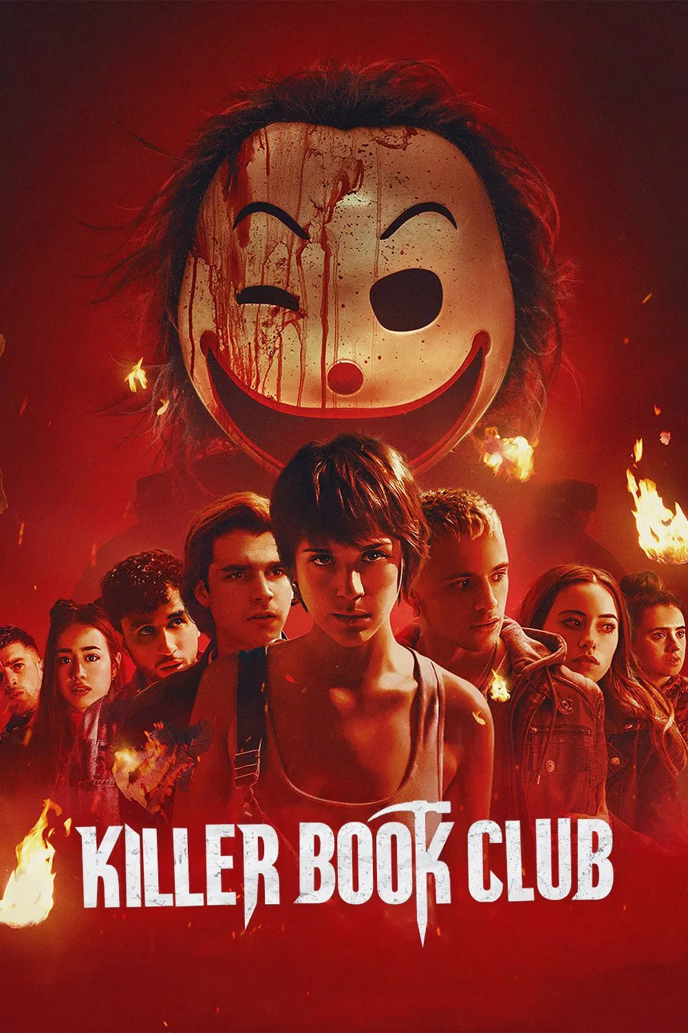 Poster chính thức của phim Phim Kinh Dị, Phim Giật Gân "Hội Sát Nhân Đọc Sách" (Killer Book Club - 2023), với sự tham gia của diễn viên Veki Velilla và Iván Pellicer.