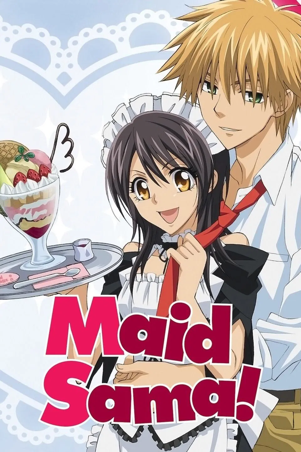 Poster chính thức của phim Phim Hoạt Hình, Phim Hài "Hội Trưởng Là Hầu Gái" (Maid Sama! - 2010), với sự tham gia của diễn viên Ayumi Fujimura và Nobuhiko Okamoto.