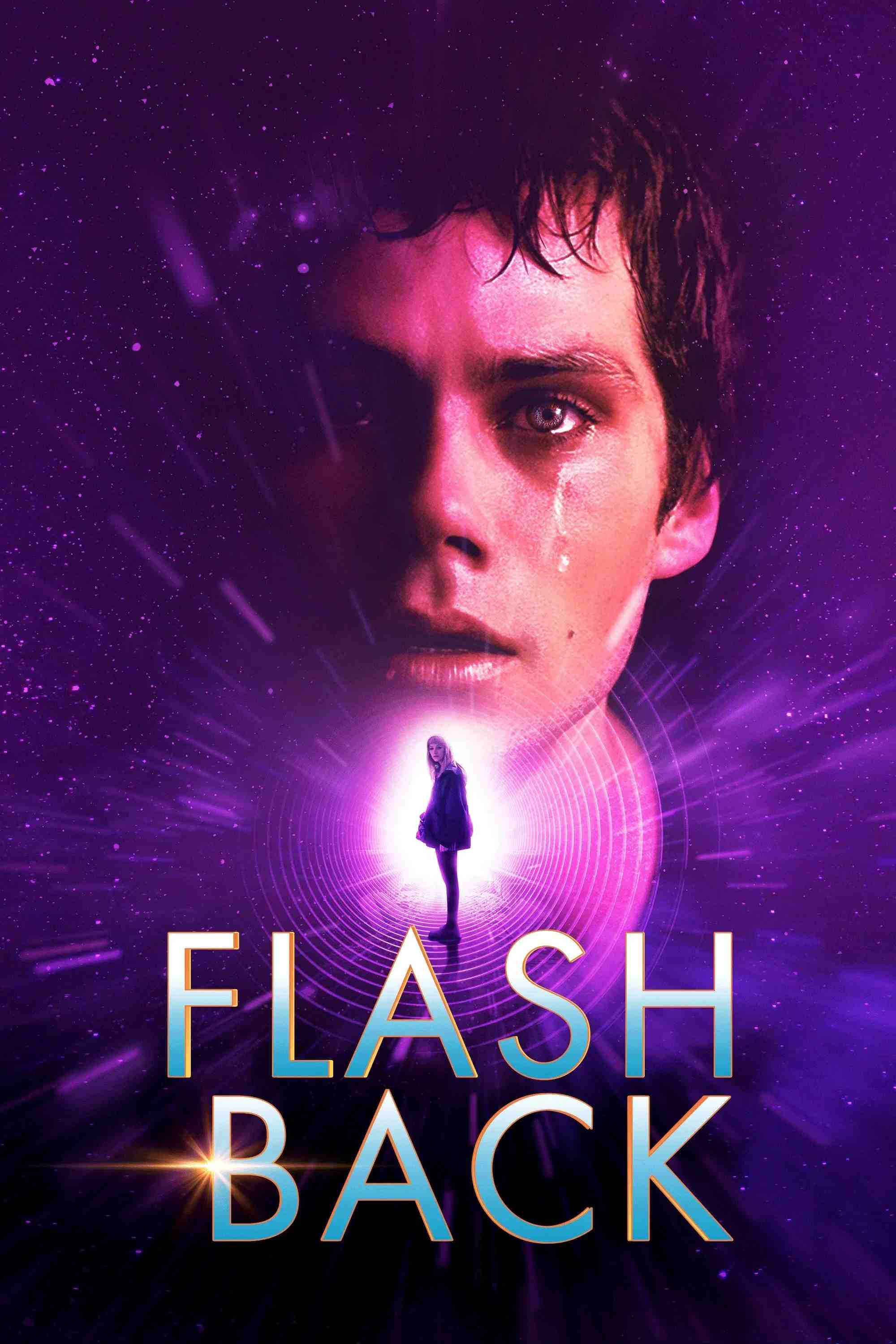 Poster chính thức của phim Phim Giật Gân, Phim Bí Ẩn "Hồi Tưởng" (Flashback - 2020), với sự tham gia của diễn viên Dylan O'Brien và Hannah Gross.