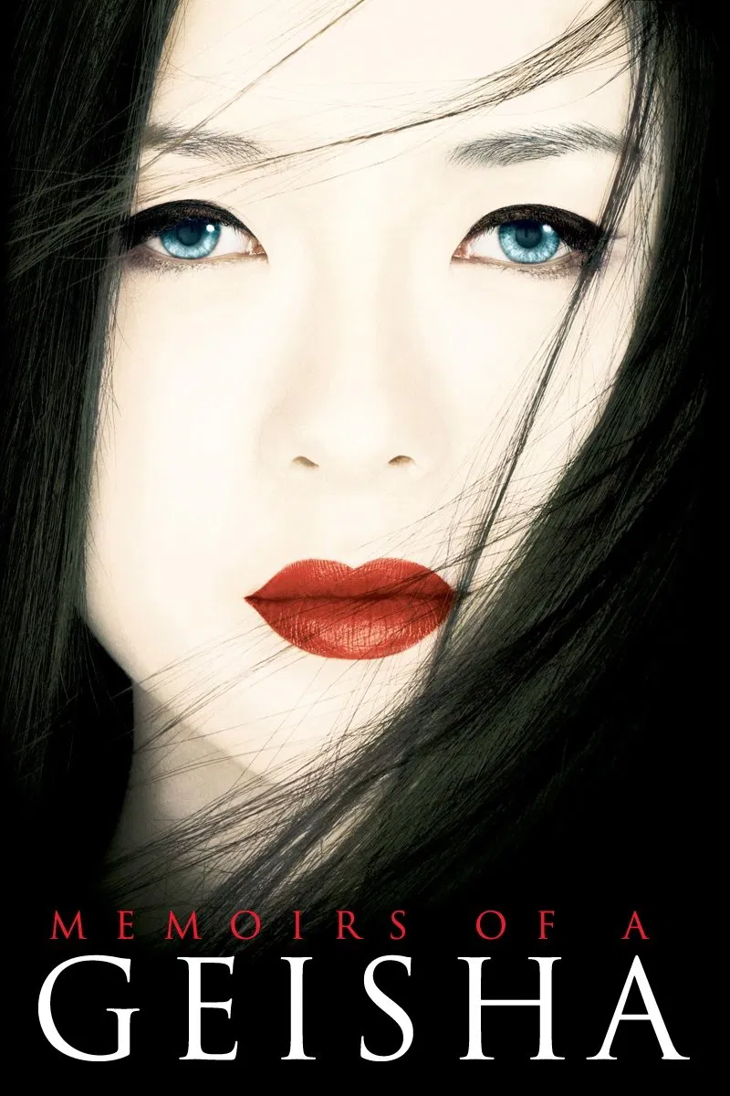 Poster chính thức của phim Phim Tâm Lý, Phim Tình Cảm "Hồi Ức Của Một Geisha" (Memoirs of a Geisha - 2005), với sự tham gia của diễn viên Chương Tử Di và Củng Lợi.