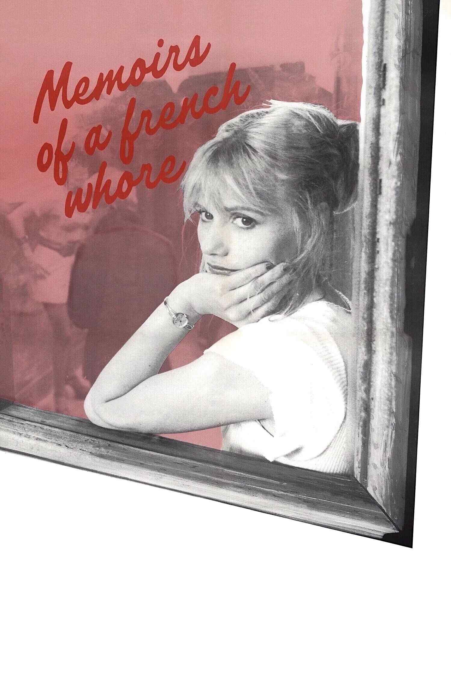 Poster chính thức của phim Phim Tâm Lý "Hồi Ức Gái Gọi" (Memoirs of a French Whore - 1979), với sự tham gia của diễn viên Miou-Miou và Maria Schneider.