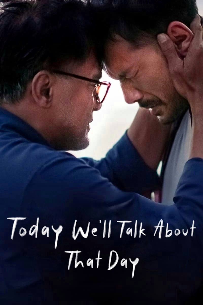 Poster chính thức của phim Phim Tâm Lý, Phim Gia Đình "Hôm Nay Chúng Ta Sẽ Nói Về Ngày Đó" (Today We'll Talk About That Day - 2023), với sự tham gia của diễn viên Jourdy Pranata và Yunita Siregar.