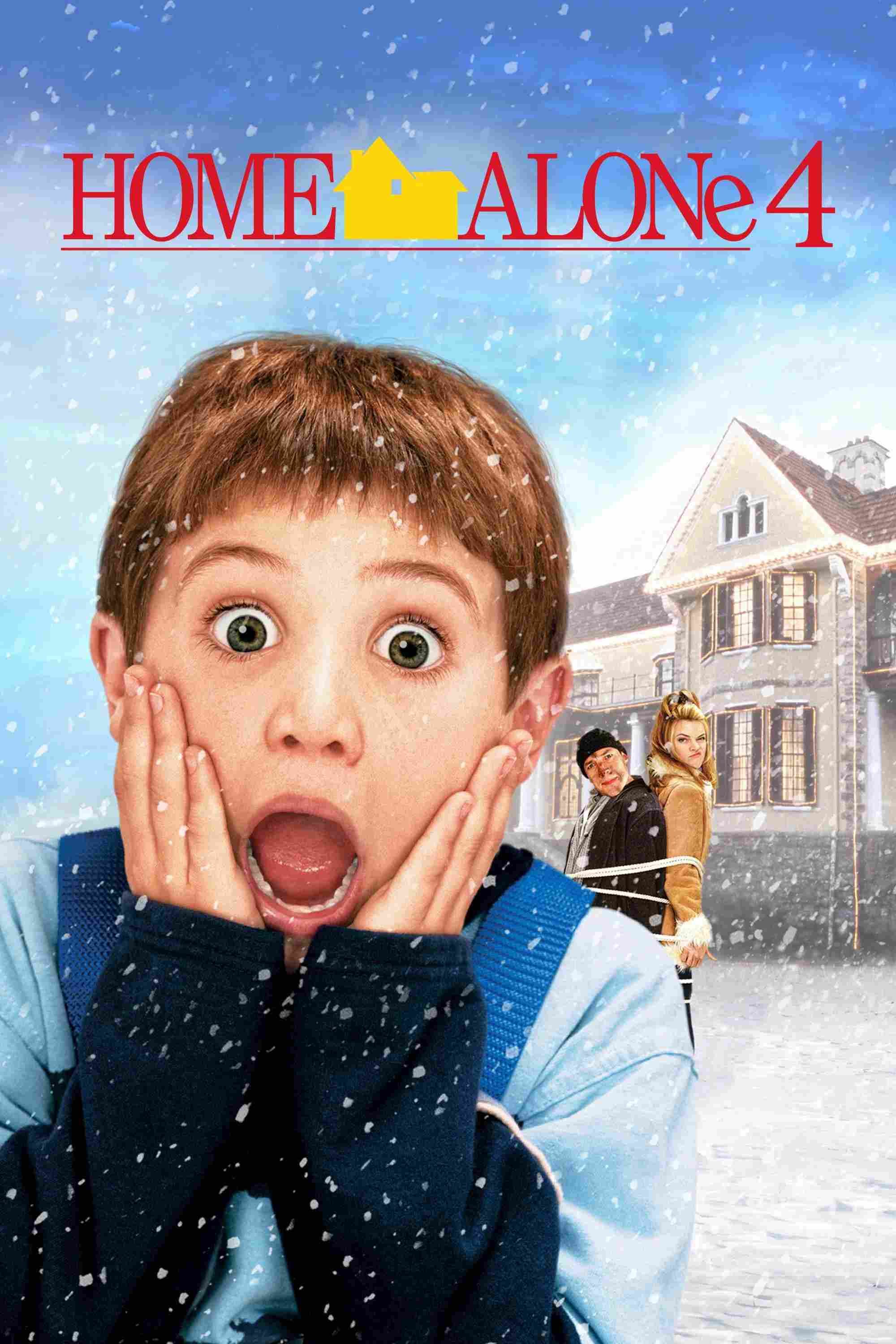 Poster chính thức của phim Phim Hài, Phim Gia Đình "Home Alone 4" (Home Alone 4 - 2002), với sự tham gia của diễn viên Mike Weinberg và French Stewart.