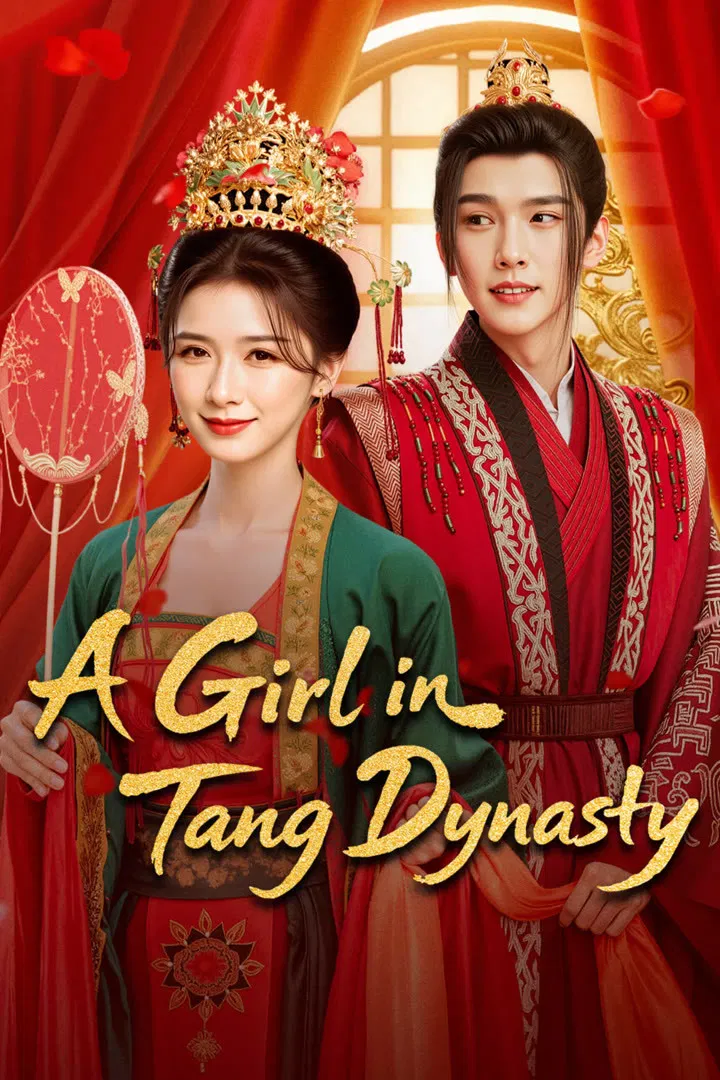 Poster chính thức của phim Phim Tâm Lý "Hồng Trang Vấn Giai Nhân" (A Girl in Tang Dynasty - 2026), với sự tham gia của diễn viên Yan Xi và Joey Chua.
