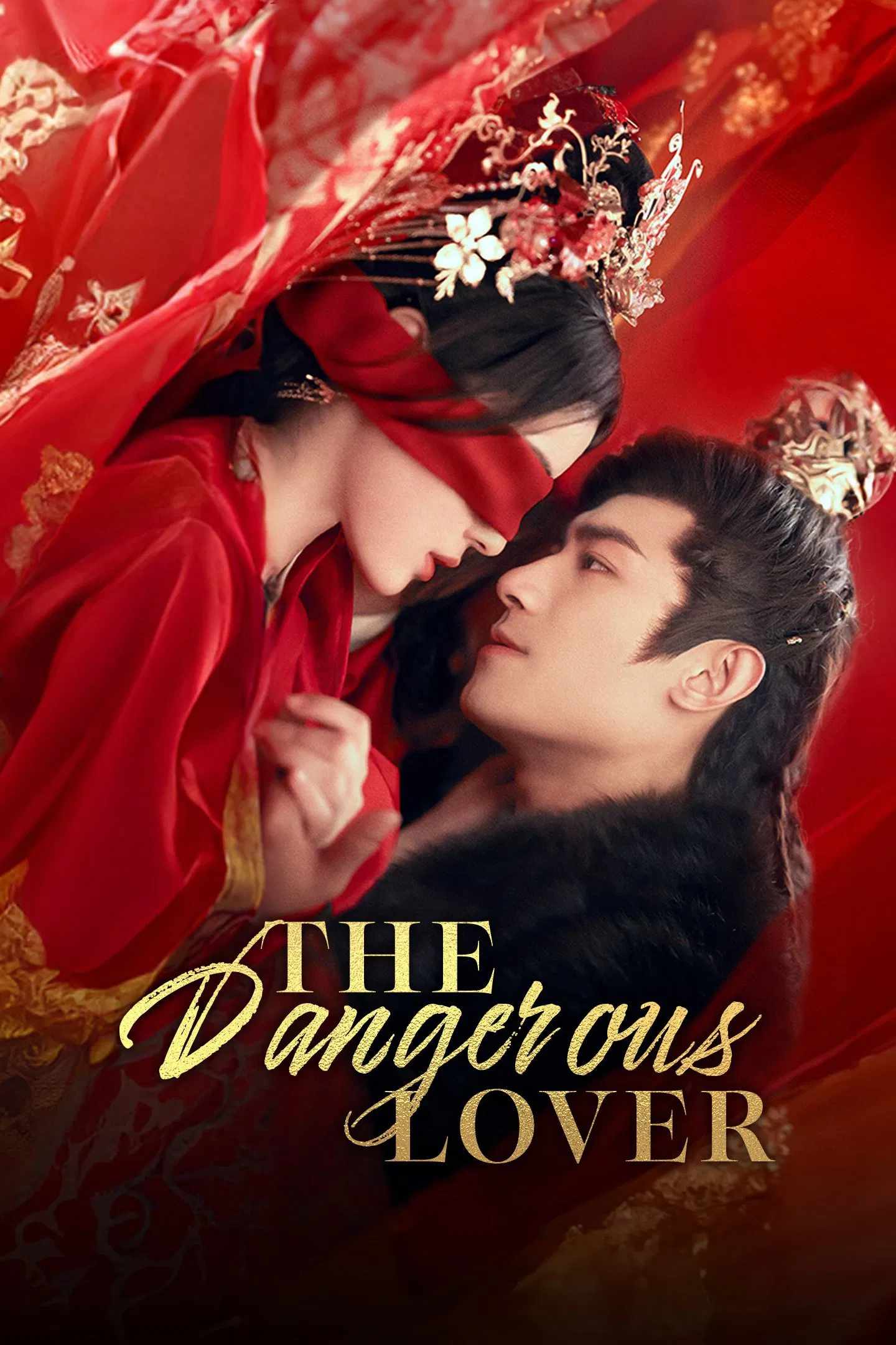 Poster chính thức của phim Phim Tâm Lý "Hồng Y Tuý" (The Dangerous Lover - 2024), với sự tham gia của diễn viên Triệu Gia Mẫn và Hei Ze.
