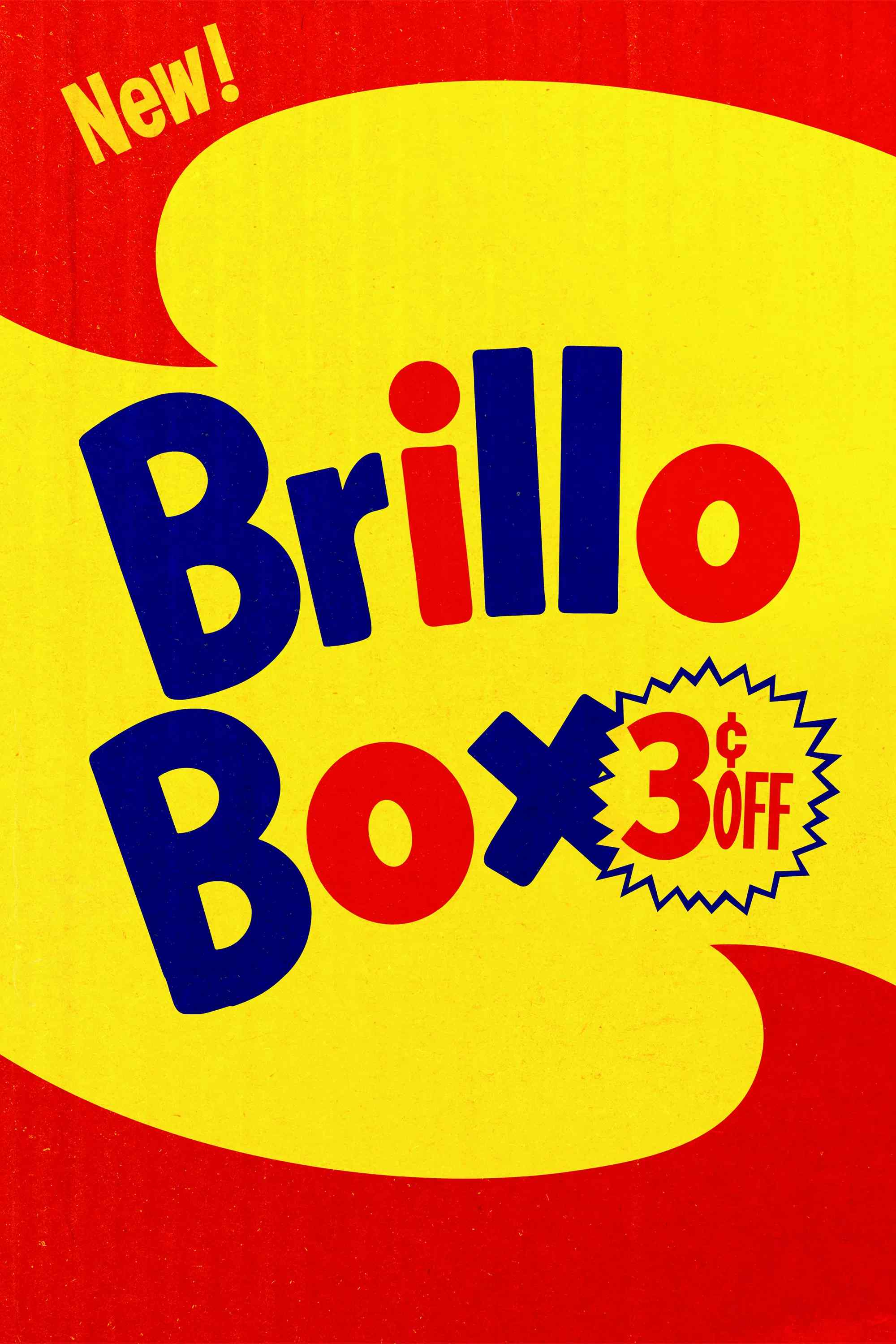 Poster chính thức của phim Phim Tài Liệu "Hộp Brillo Giảm Giá 3 Xu" (Brillo Box (3¢ off) - 2016).