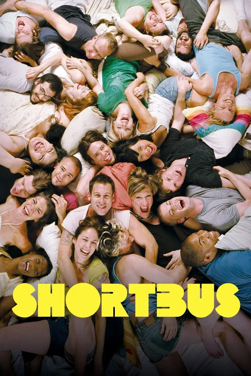 Poster chính thức của phim Phim Tình Cảm, Phim Tâm Lý "Hộp Đêm Shortbus" (Shortbus - 2006), với sự tham gia của diễn viên Sook-Yin Lee và Paul Dawson.