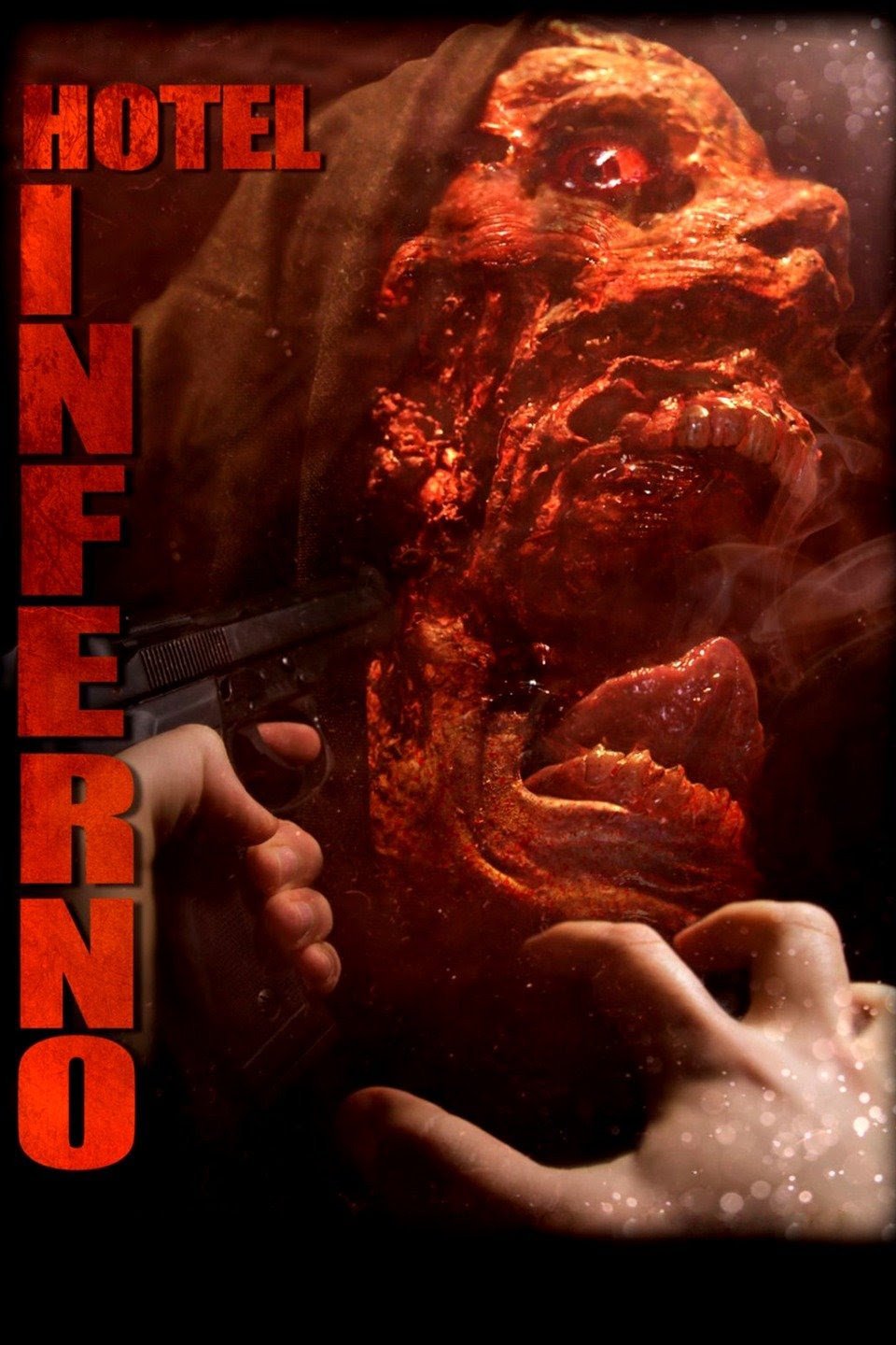 Poster chính thức của phim Phim Hành Động, Phim Kinh Dị "Hotel Inferno" (Hotel Inferno - 2013), với sự tham gia của diễn viên Michael Howe và Rayner Bourton.