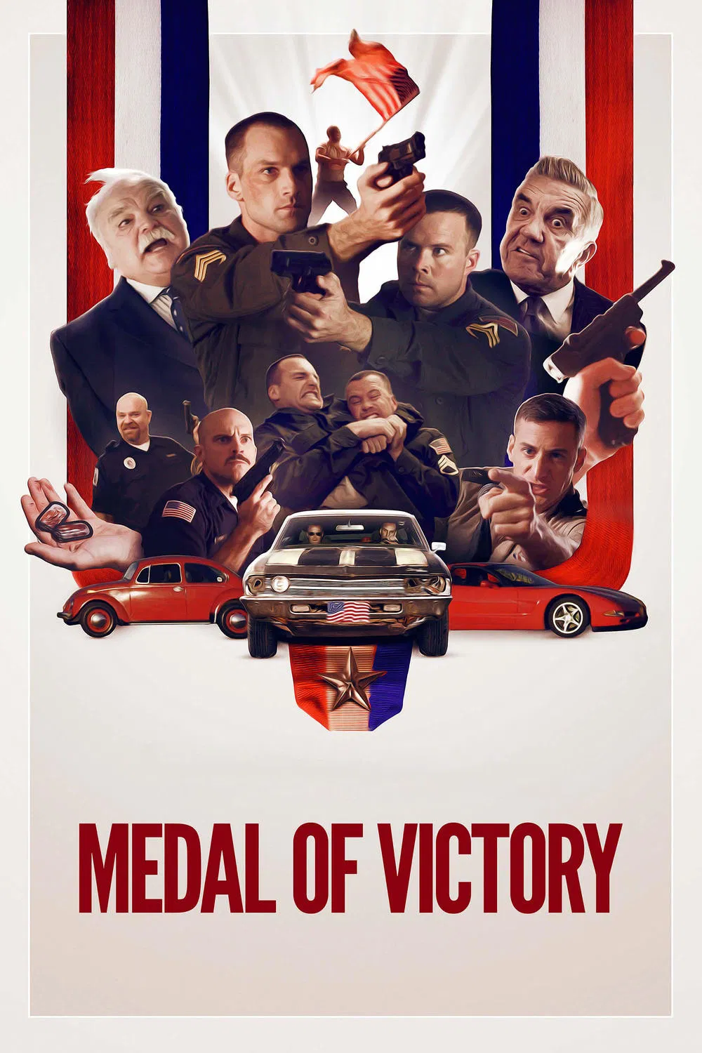 Poster chính thức của phim Phim Hành Động, Phim Phiêu Lưu "Huân Chương Chiến Thắng" (Medal of Victory - 2016).