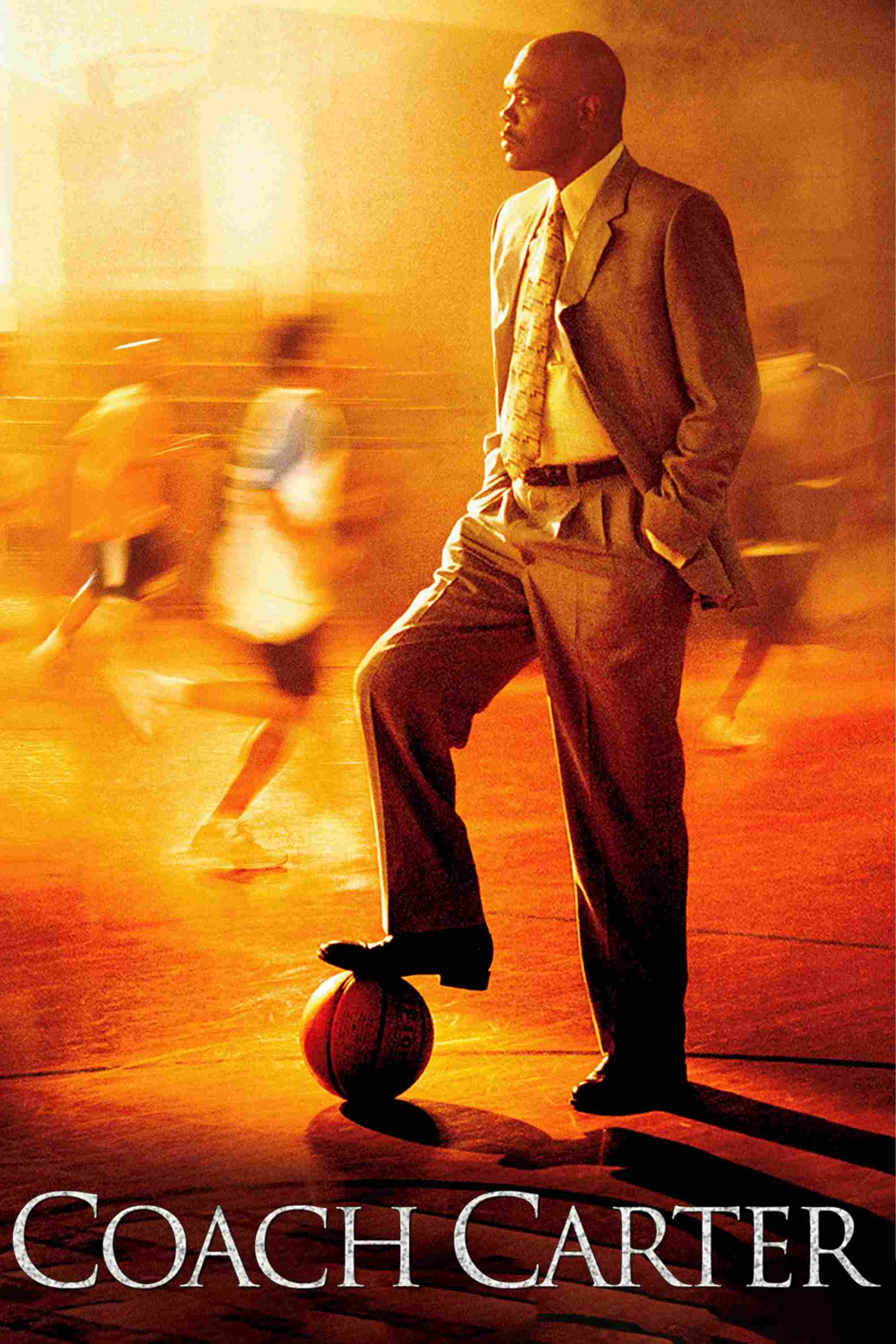 Poster chính thức của phim Phim Tâm Lý, Phim Lịch Sử "Huấn Luận Viên Bóng Rổ" (Coach Carter - 2005), với sự tham gia của diễn viên Samuel L. Jackson và Rob Brown.