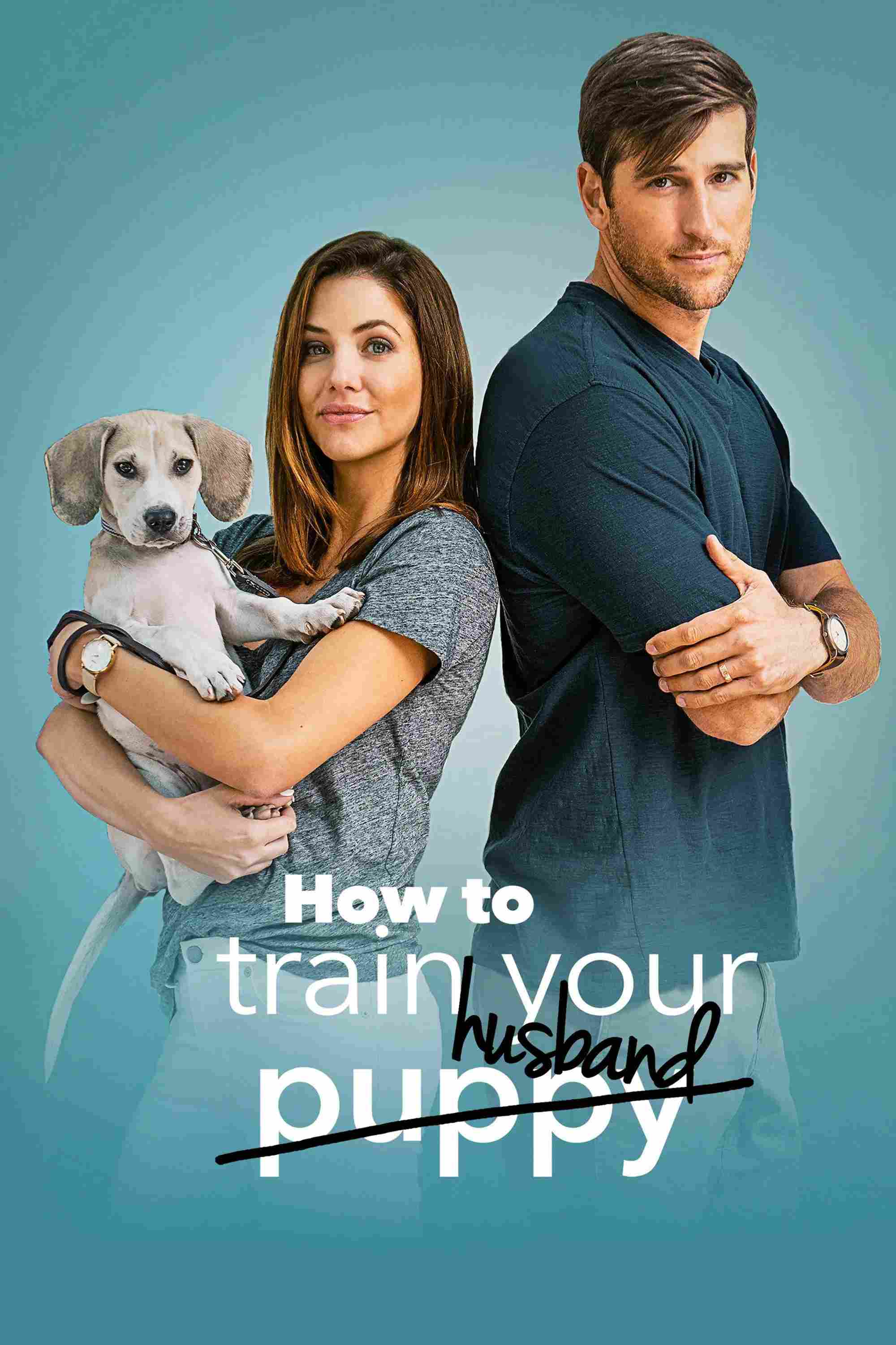 Poster chính thức của phim Phim Tình Cảm, Phim Hài "Huấn Luyện Chồng" (How to Train Your Husband - 2018), với sự tham gia của diễn viên Julie Gonzalo và Jonathan Chase.