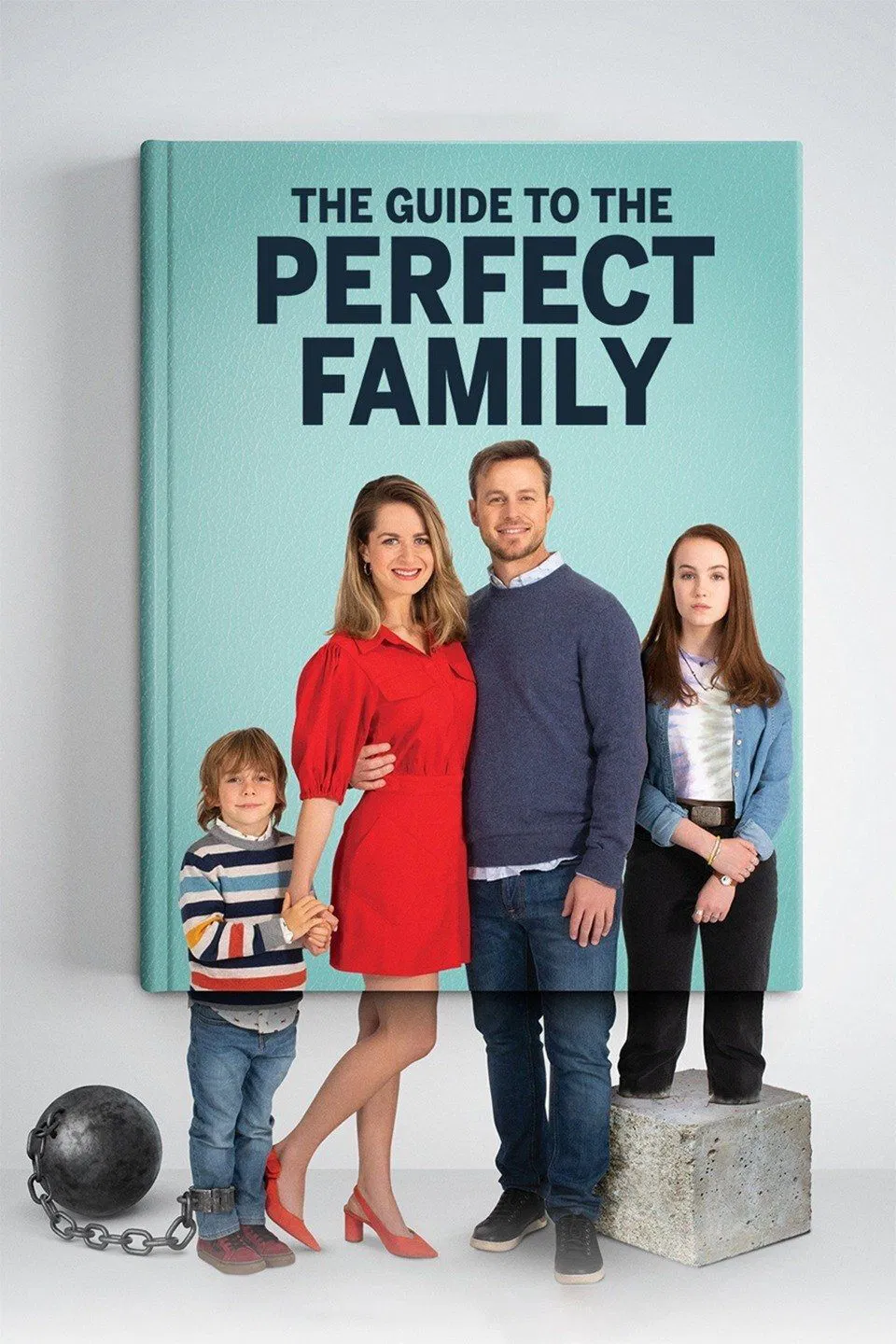 Poster chính thức của phim Phim Hài, Phim Tâm Lý "Hướng dẫn xây dựng gia đình hoàn hảo" (The Guide to the Perfect Family - 2021), với sự tham gia của diễn viên Louis Morissette và Émilie Bierre.