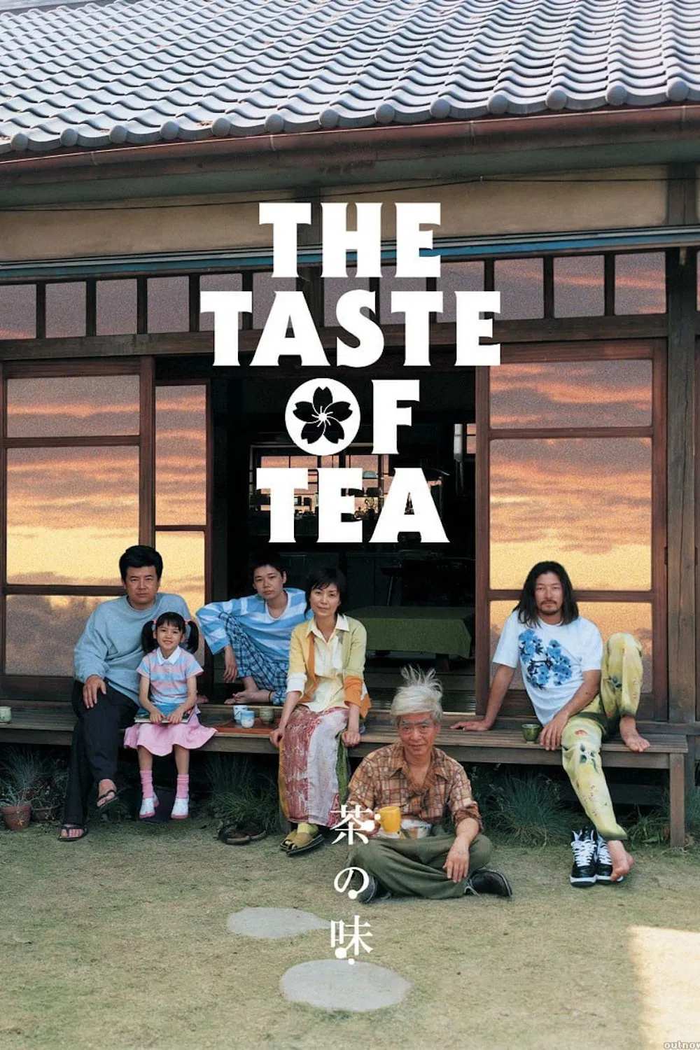 Poster chính thức của phim Phim Hài, Phim Tâm Lý "Hương Vị Trà" (The Taste of Tea - 2004), với sự tham gia của diễn viên Maya Suzuno và Takahiro Sato.