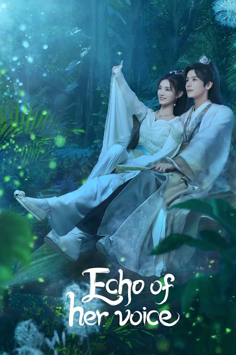 Poster chính thức của phim Phim Tâm Lý "Huyễn Nhạc Sâm Lâm" (Echo of Her Voice - 2024), với sự tham gia của diễn viên Hứa Giai Kỳ và Ngụy Triết Minh.