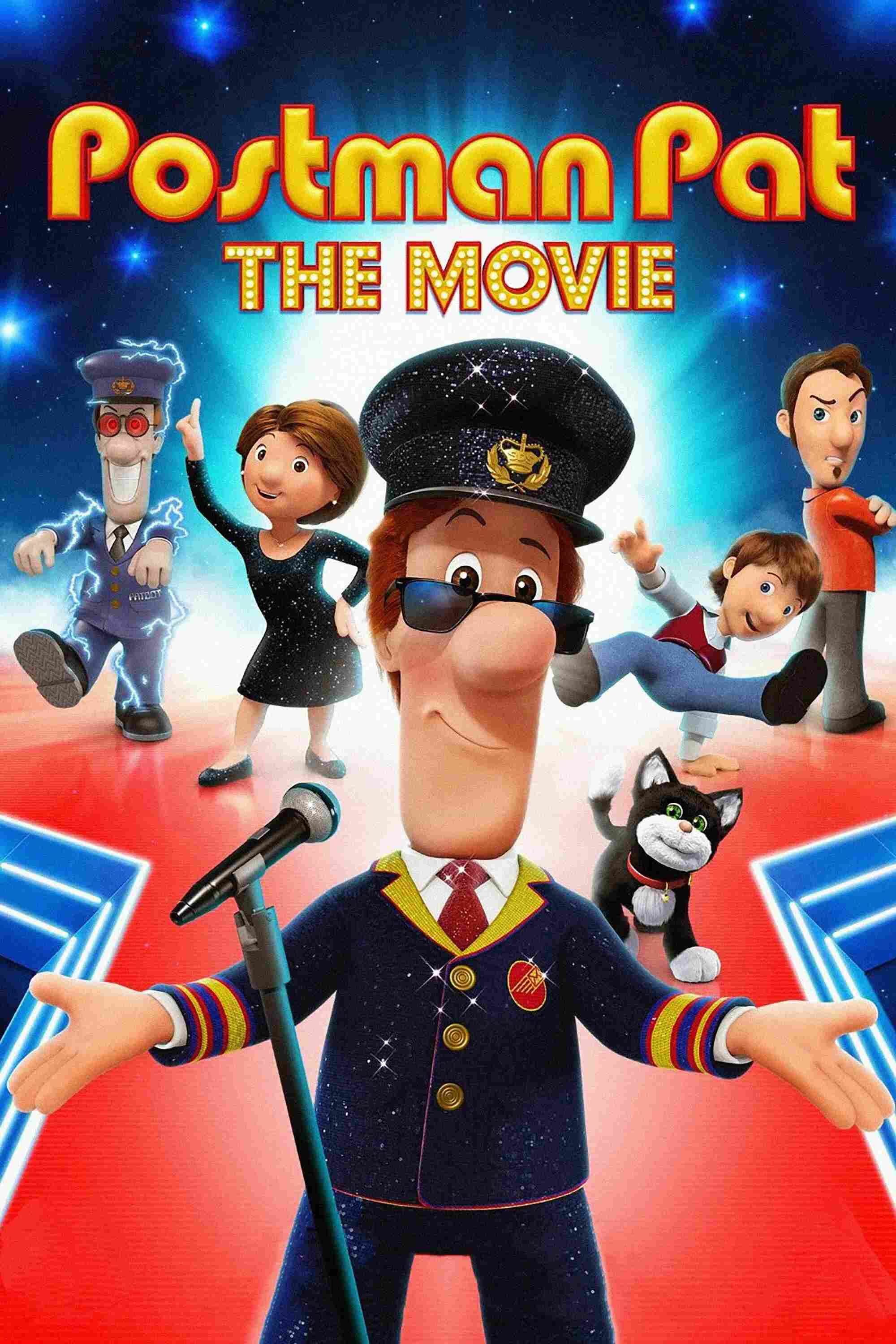 Poster chính thức của phim Phim Gia Đình, Phim Hài "Huyền Thoại Đưa Thư" (Postman Pat: The Movie - 2014), với sự tham gia của diễn viên Stephen Mangan và Jim Broadbent.