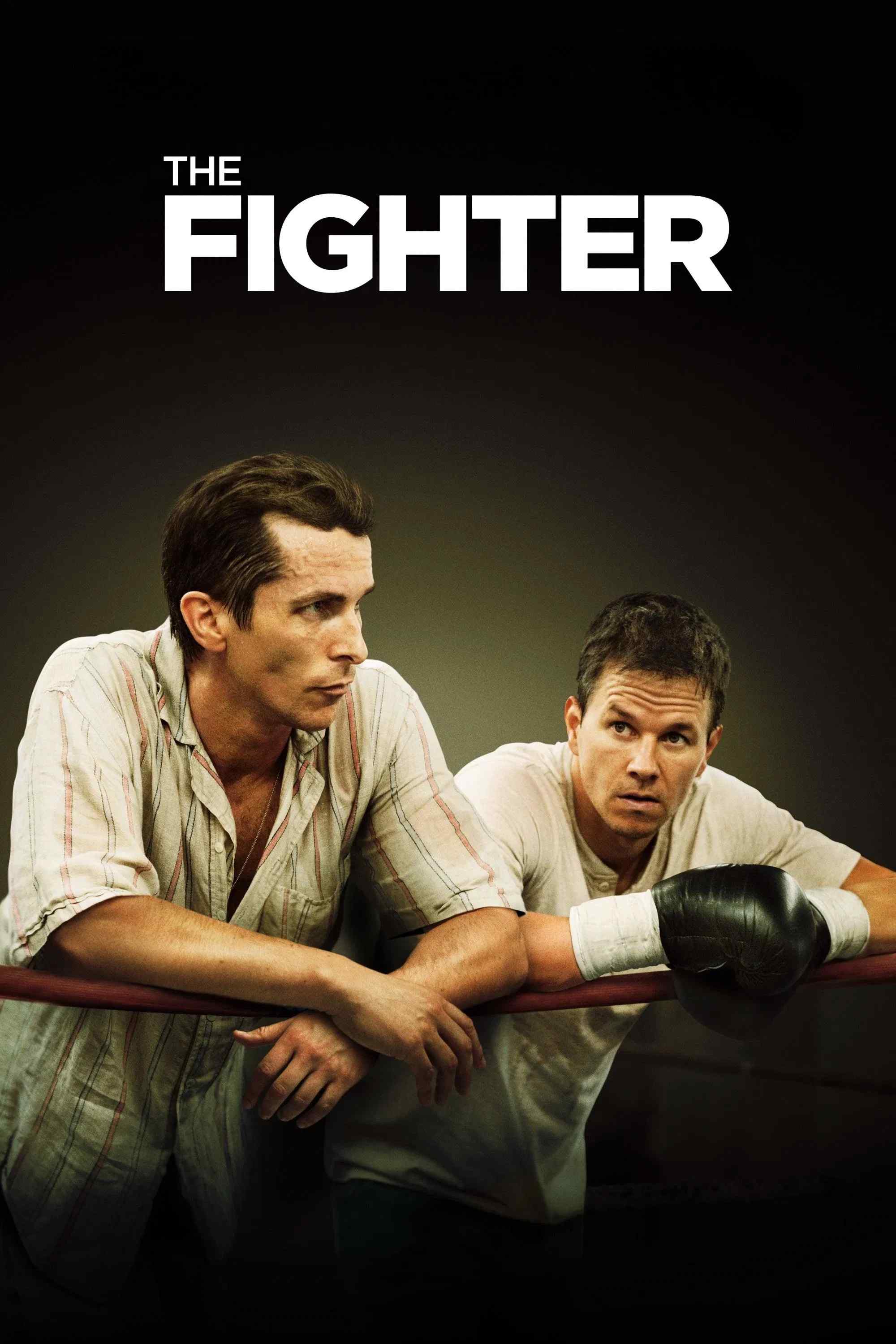 Poster chính thức của phim Phim Tâm Lý "Huyền Thoại Quyền Anh" (The Fighter - 2010), với sự tham gia của diễn viên Mark Wahlberg và Christian Bale.