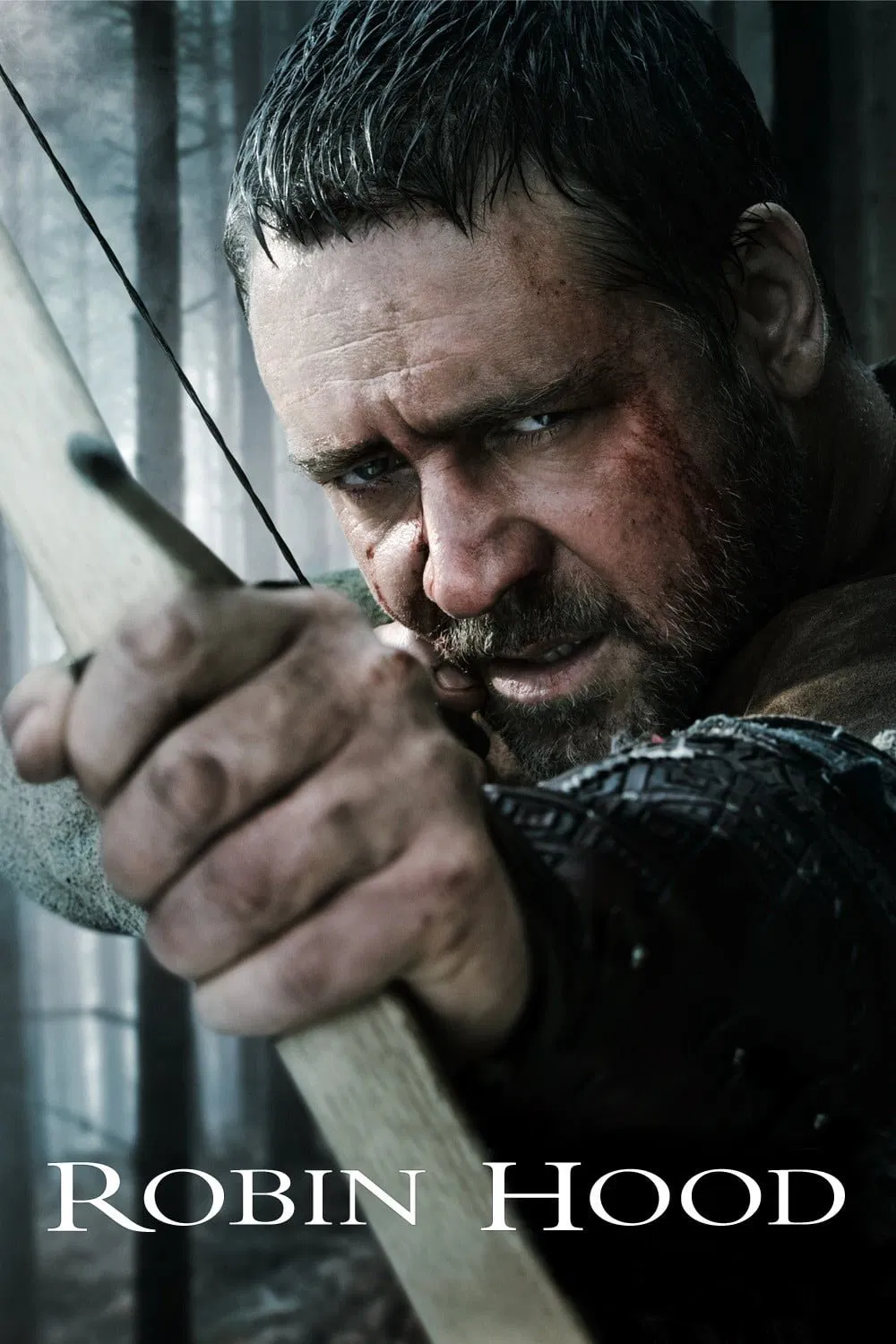 Poster chính thức của phim Phim Hành Động, Phim Phiêu Lưu "Huyền Thoại Robin Hood" (Robin Hood - 2010), với sự tham gia của diễn viên Russell Crowe và Cate Blanchett.