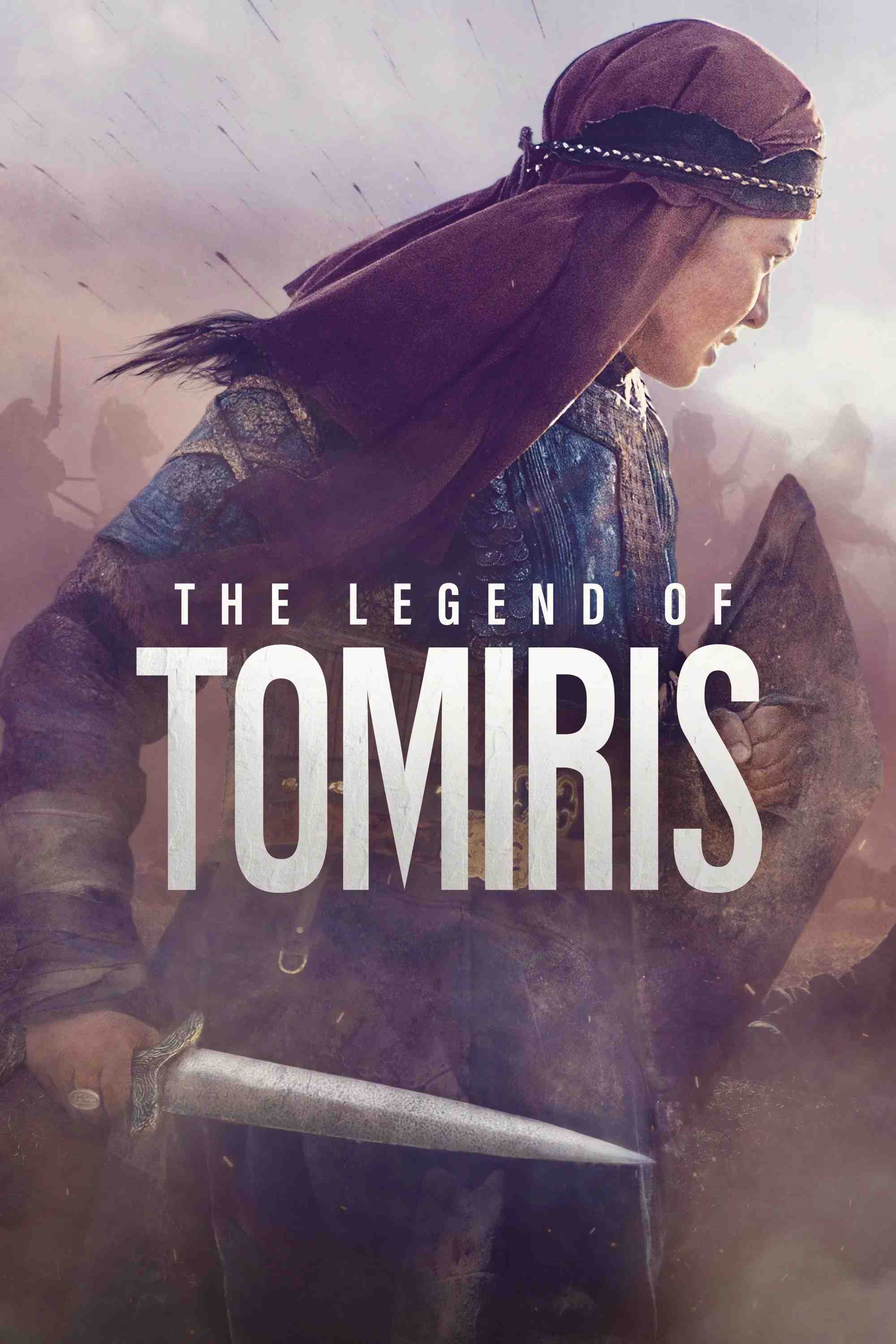 Poster chính thức của phim Phim Lịch Sử, Phim Chiến Tranh "Huyền Thoại Tomiris" (The Legend of Tomiris - 2019), với sự tham gia của diễn viên Almira Tursyn và Yerkebulan Daiyrov.