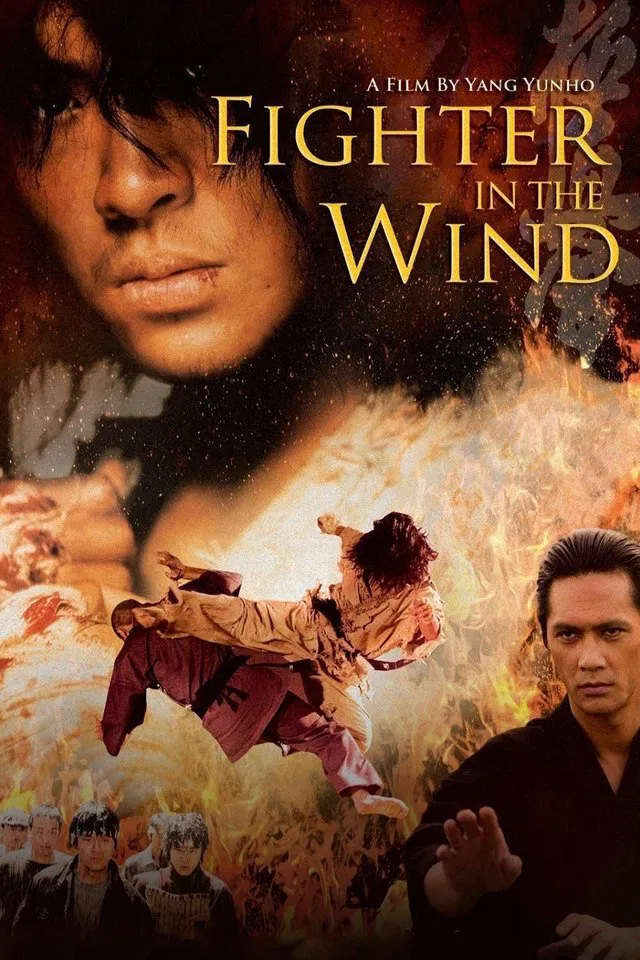 Poster chính thức của phim Phim Hành Động, Phim Tâm Lý "Huyền Thoại Võ Sĩ" (Fighter in the Wind - 2004), với sự tham gia của diễn viên Yang Dong-geun và Aya Hirayama.