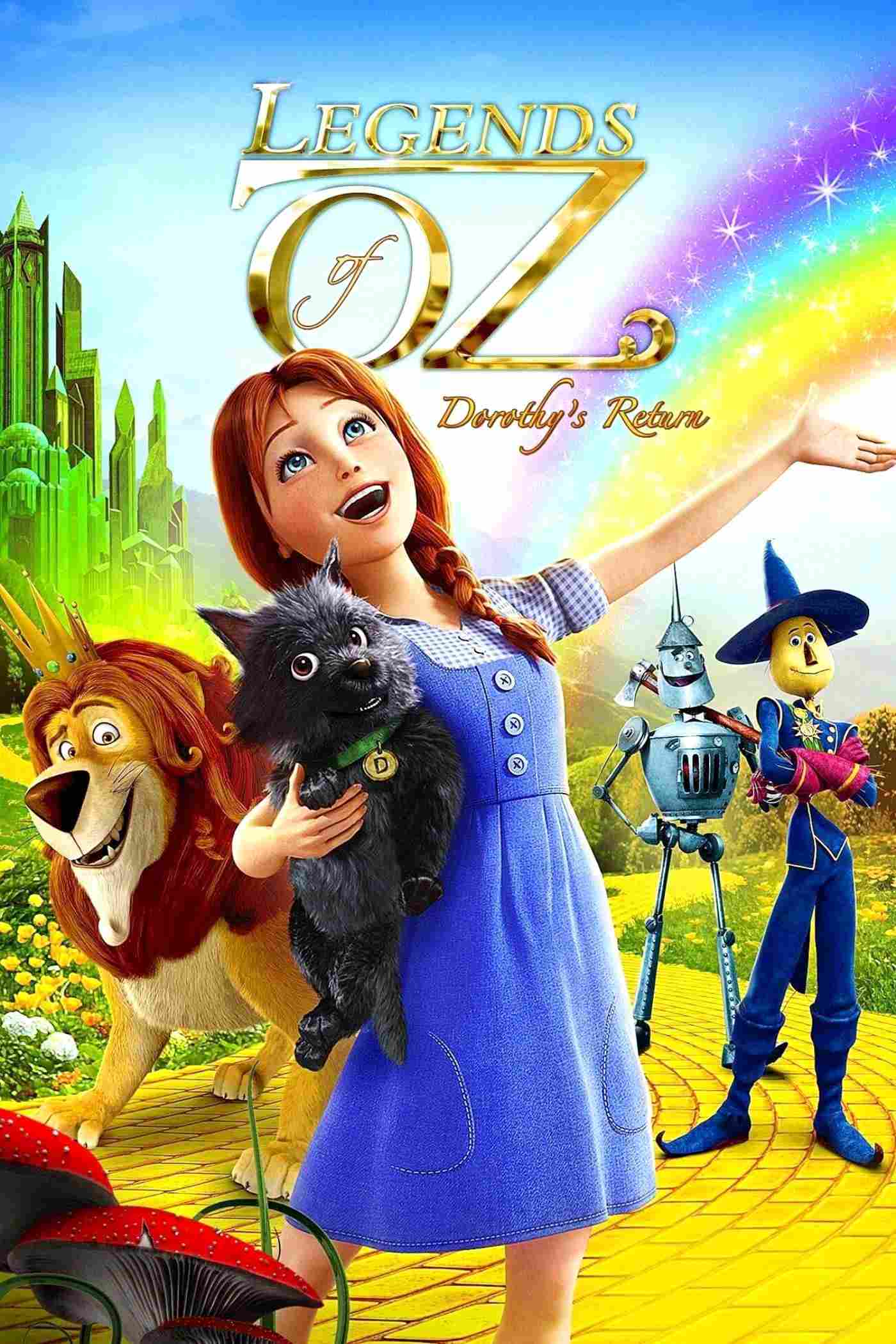 Poster chính thức của phim Phim Hoạt Hình, Phim Gia Đình "Huyền Thoại Xứ Oz: Dorothy Trở Lại" (Legends of Oz: Dorothy's Return - 2014), với sự tham gia của diễn viên Lea Michele và Martin Short.