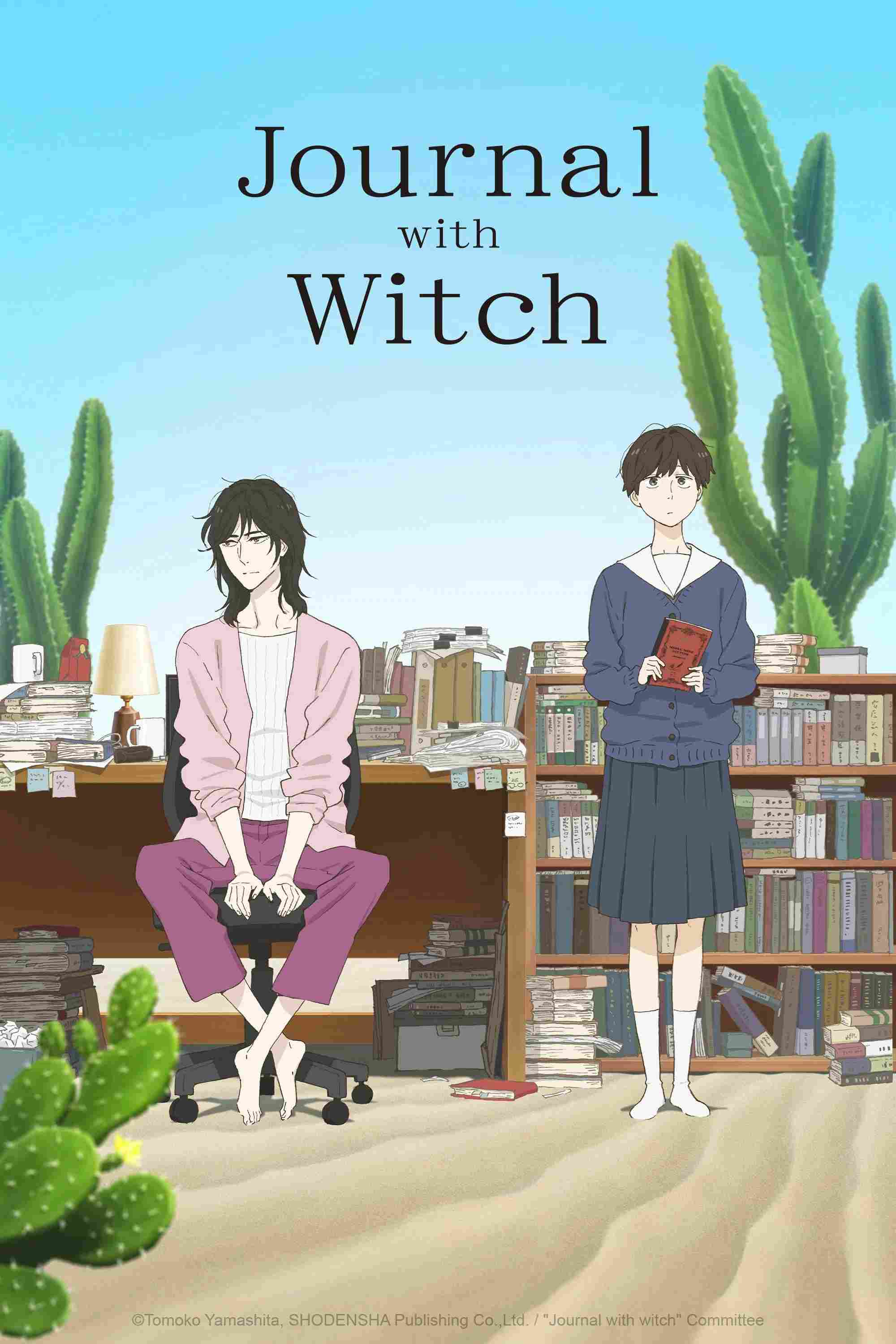 Poster chính thức của phim Phim Hoạt Hình, Phim Tâm Lý "Ikoku Nikki" (Journal with Witch - 2026), với sự tham gia của diễn viên Miyuki Sawashiro và Fuko Mori.