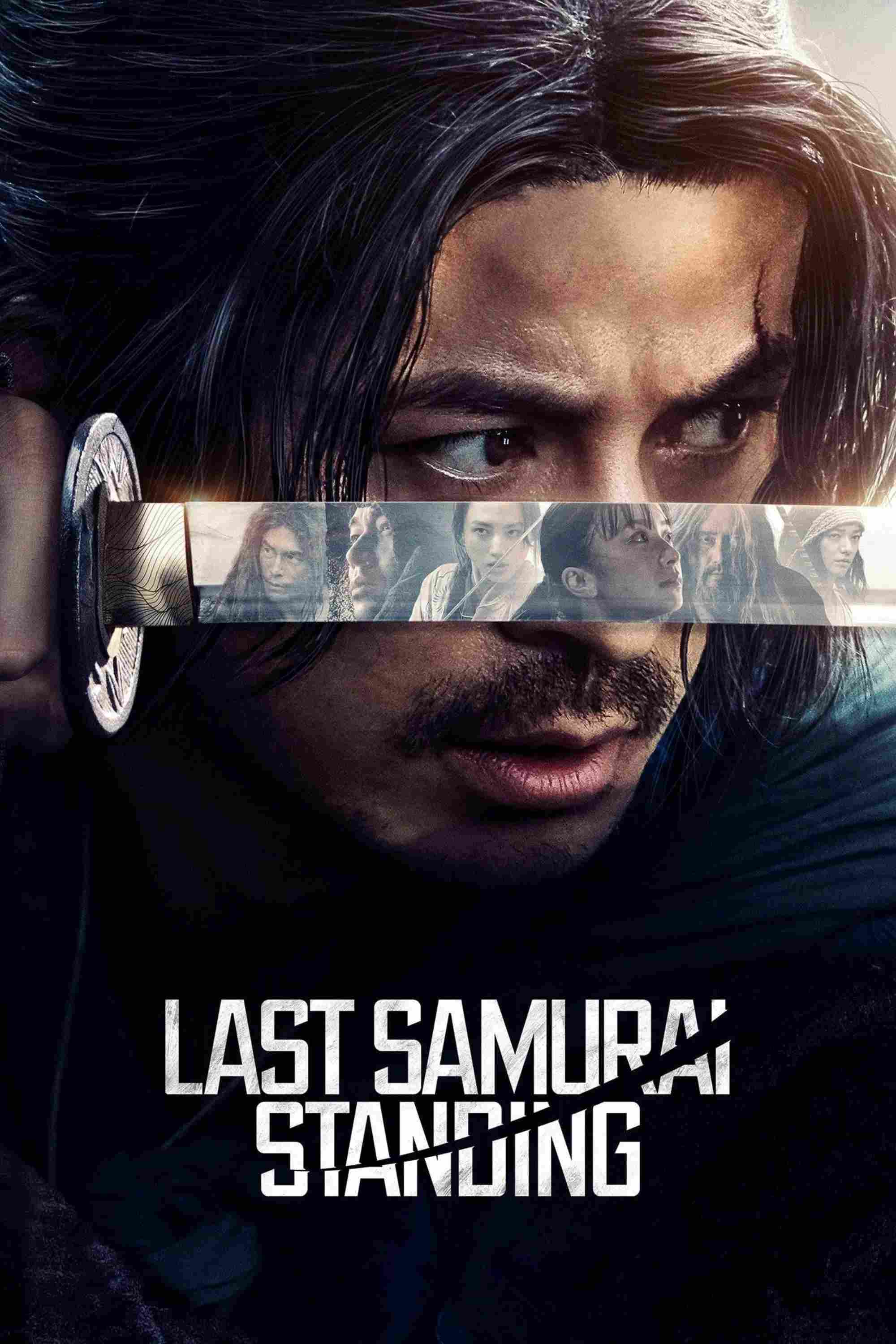 Poster chính thức của phim Phim Hành Động & Phiêu Lưu, Phim Tâm Lý "Ikusagami: Chiến Thần Samurai" (Last Samurai Standing - 2025), với sự tham gia của diễn viên Junichi Okada và Yumia Fujisaki.