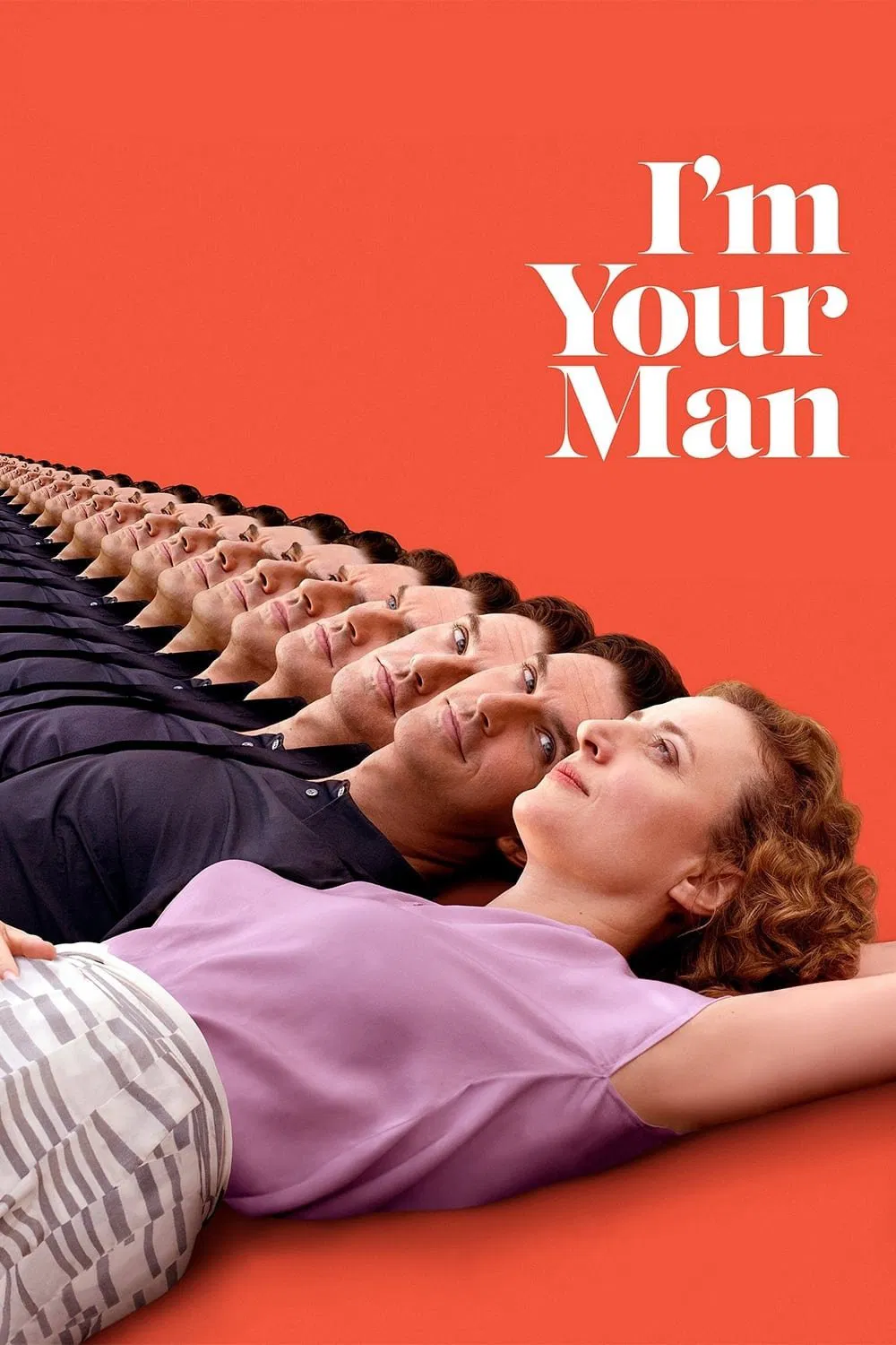 Poster chính thức của phim Phim Viễn Tưởng, Phim Hài "I'm Your Man" (I'm Your Man - 2021), với sự tham gia của diễn viên Maren Eggert và Dan Stevens.