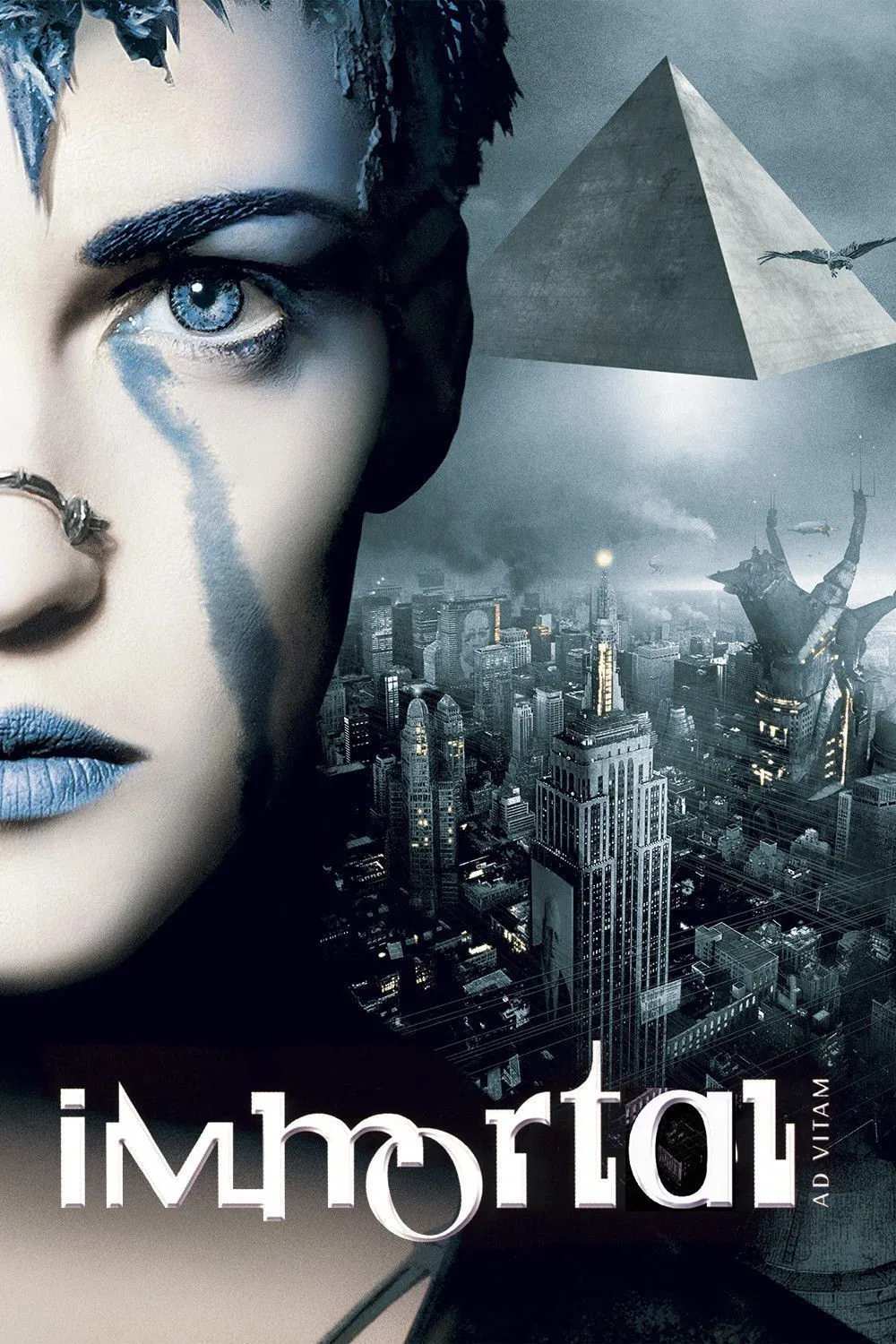 Poster chính thức của phim Phim Tâm Lý, Phim Hành Động "Immortal" (Immortal - 2004), với sự tham gia của diễn viên Linda Hardy và Thomas Kretschmann.