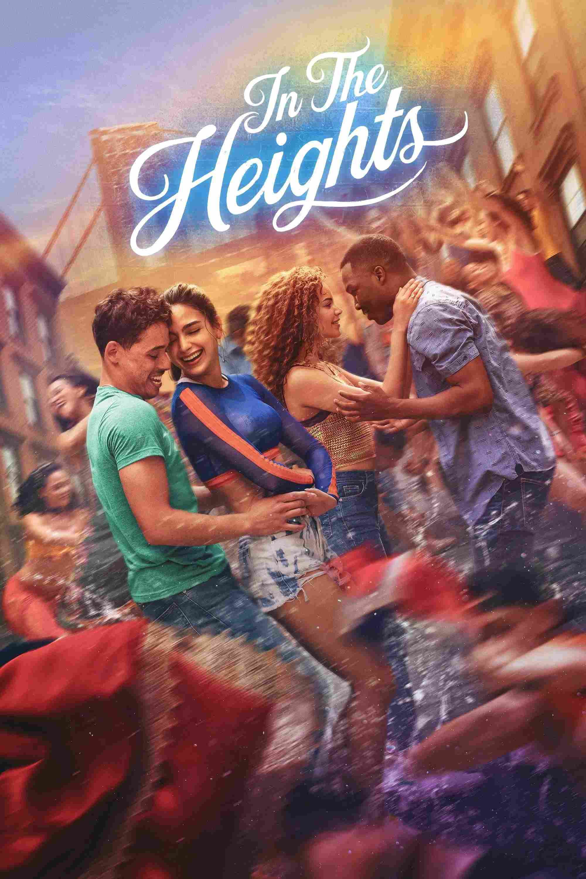 Poster chính thức của phim Phim Tâm Lý, Phim Tình Cảm "In The Heights: Giấc Mơ New York" (In the Heights - 2021), với sự tham gia của diễn viên Anthony Ramos và Corey Hawkins.
