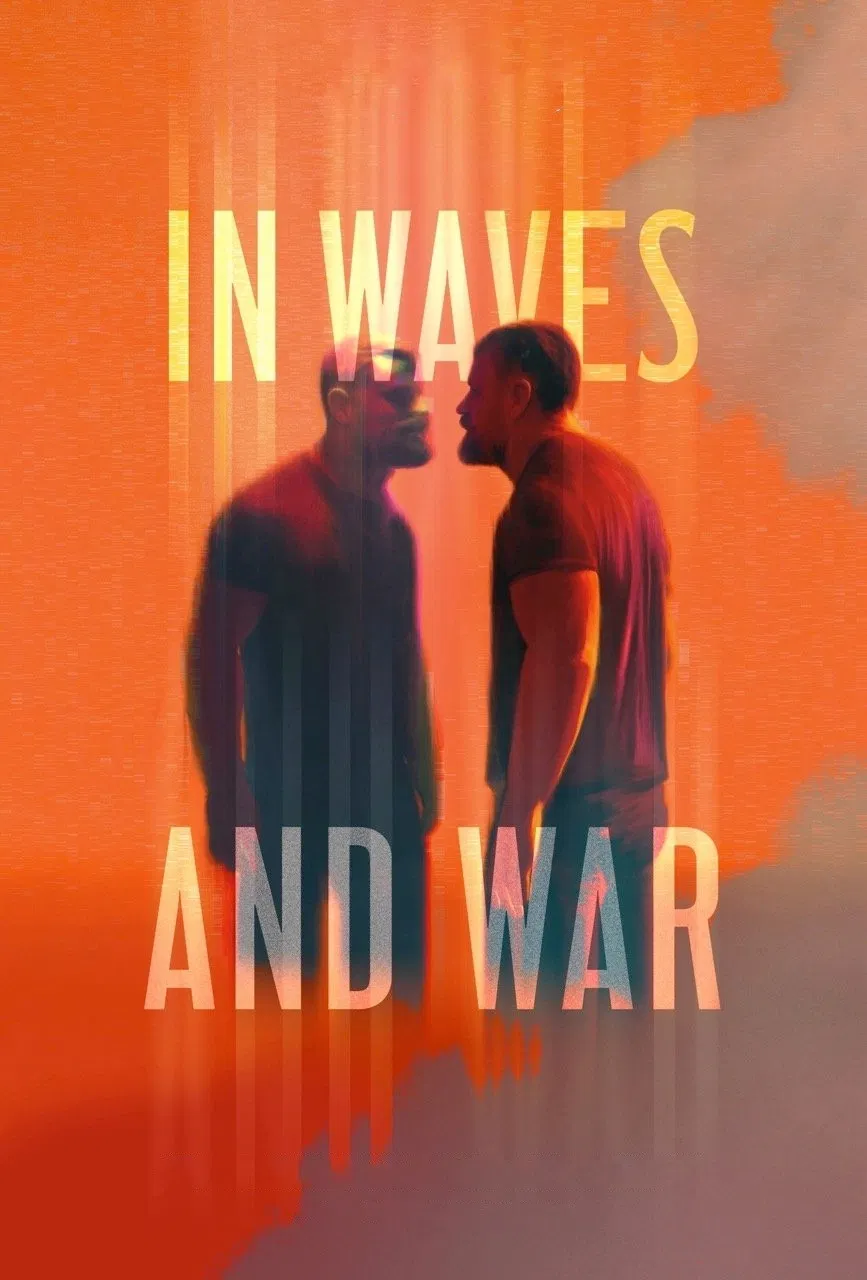 Poster chính thức của phim Phim Tài Liệu "Giữa Cơn Sóng Và Chiến Tranh" (In Waves and War - 2024).