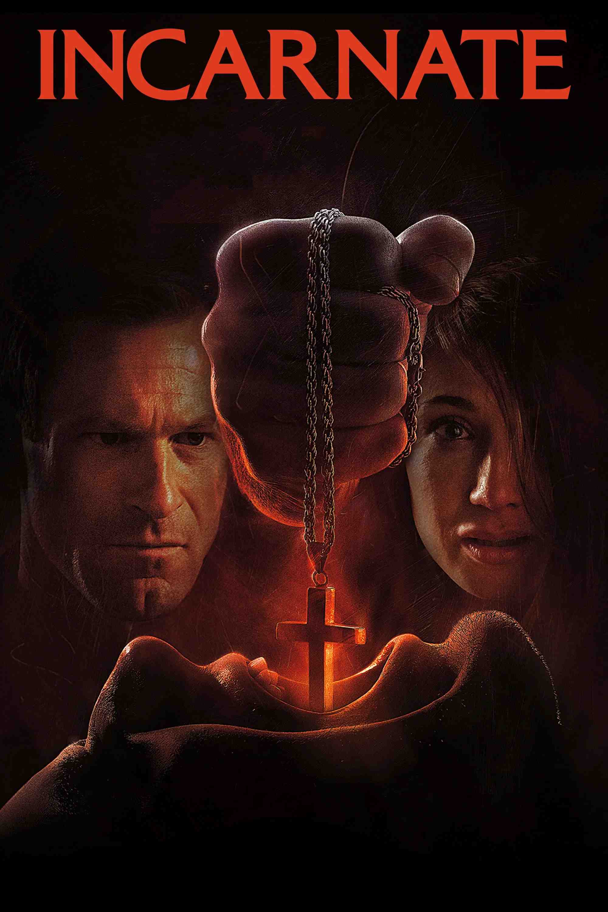 Poster chính thức của phim Phim Kinh Dị, Phim Giật Gân "Incarnate" (Incarnate - 2016), với sự tham gia của diễn viên Aaron Eckhart và Natalija Nogulich.