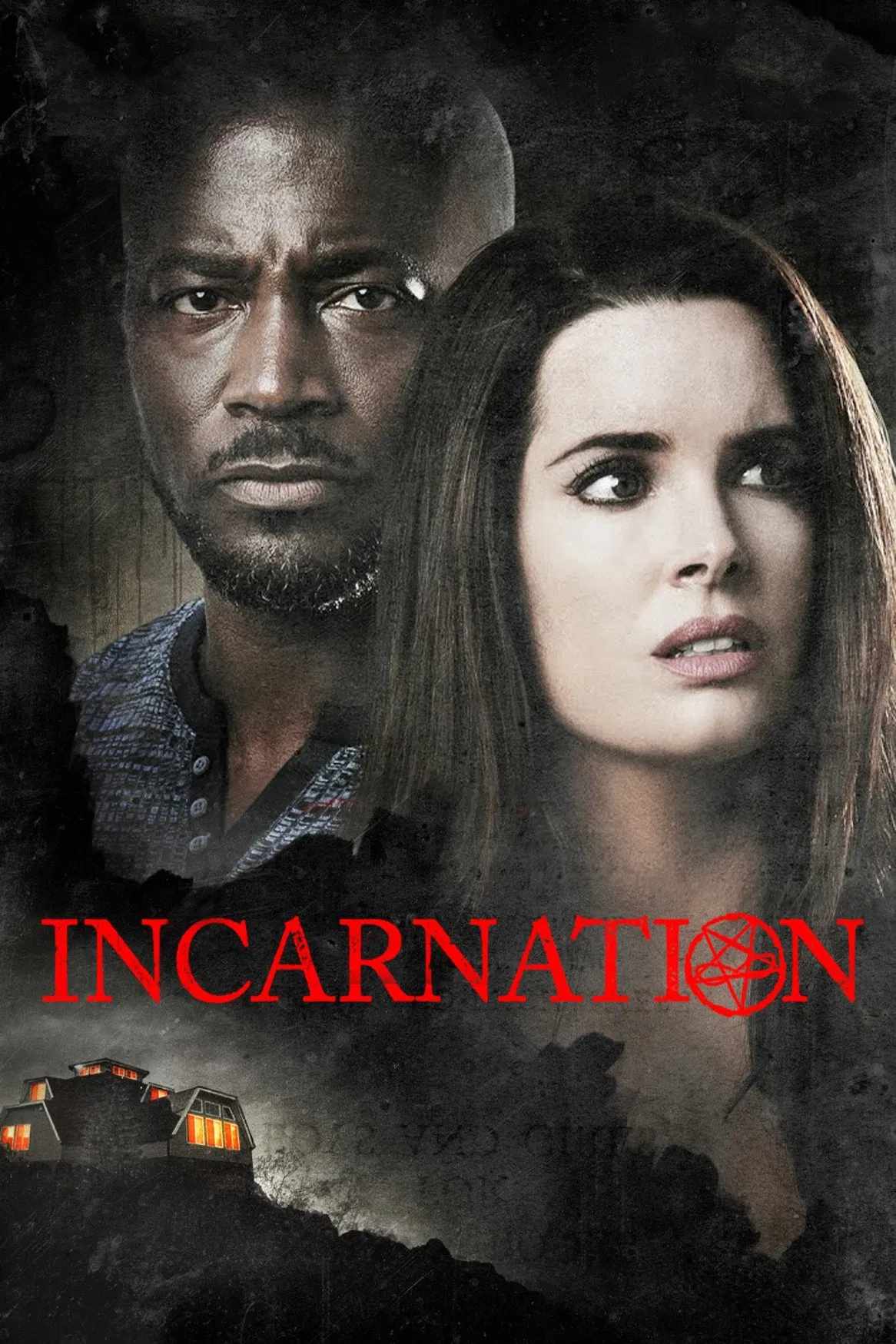 Poster chính thức của phim Phim Kinh Dị "Incarnation" (Incarnation - 2022), với sự tham gia của diễn viên Taye Diggs và Jessica Uberuaga.