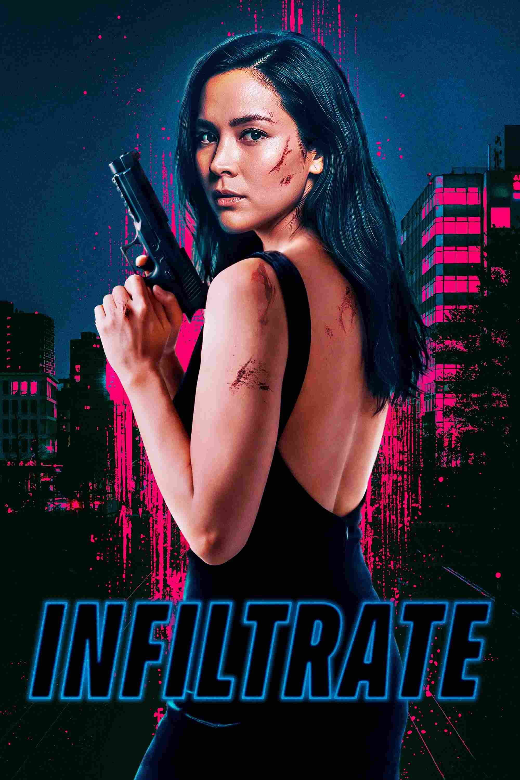 Poster chính thức của phim Phim Hành Động, Phim Giật Gân "Infiltrate" (Infiltrate - 2026), với sự tham gia của diễn viên Orphée Ladouceur-Nguyen và Alain Moussi.