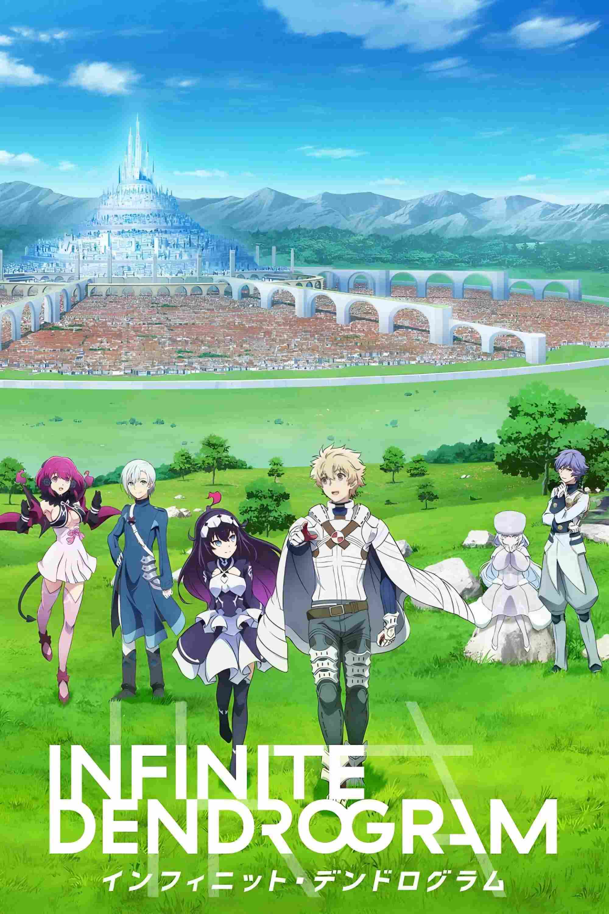 Poster chính thức của phim Phim Hoạt Hình, Phim Hành Động & Phiêu Lưu "Infinite Dendrogram" (Infinite Dendrogram - 2020), với sự tham gia của diễn viên Yuko Ono và Soma Saito.