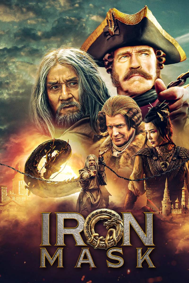 Poster chính thức của phim Phim Hành Động, Phim Phiêu Lưu "Iron Mask" (Iron Mask - 2019), với sự tham gia của diễn viên Jason Flemyng và Yao Xingtong.