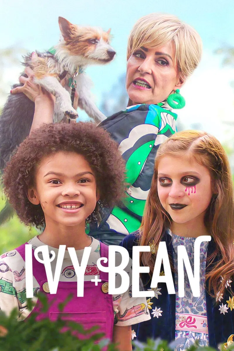 Poster chính thức của phim Phim Gia Đình, Phim Phiêu Lưu "Ivy + Bean" (Ivy + Bean - 2022), với sự tham gia của diễn viên Keslee Blalock và Madison Skye Validum.