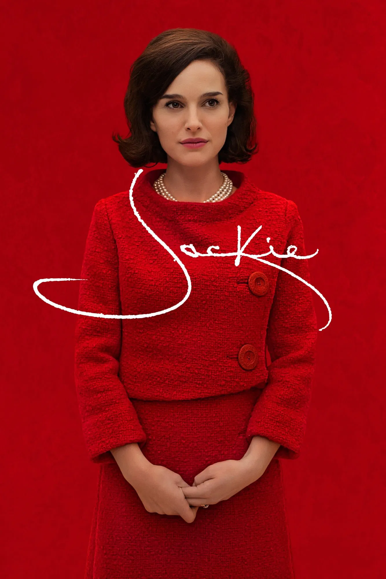 Poster chính thức của phim Phim Tâm Lý "Jackie: De Nhat Phu Nhan" (Jackie - 2016), với sự tham gia của diễn viên Natalie Portman và Peter Sarsgaard.