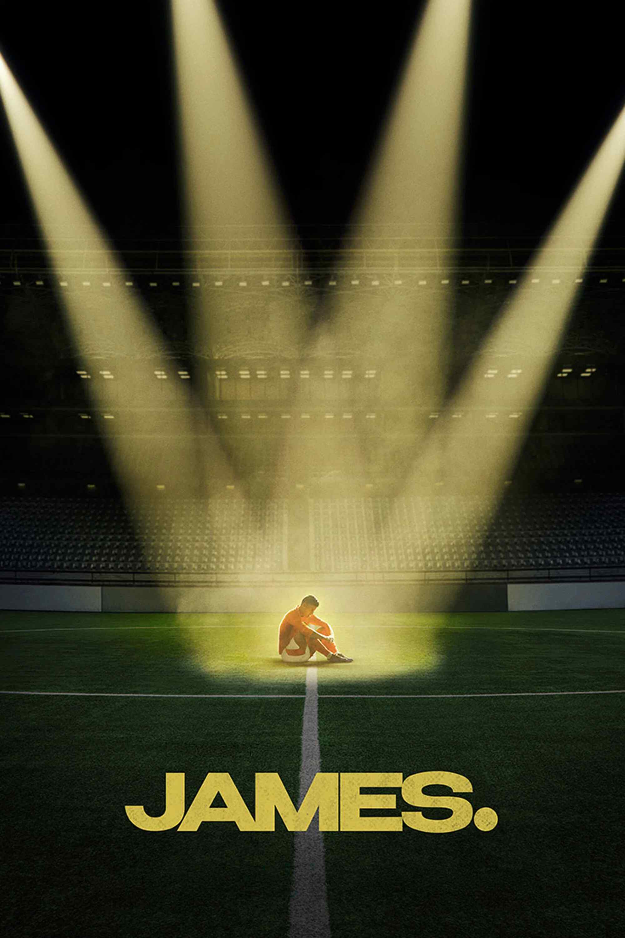 Poster chính thức của phim Phim Tài Liệu "James." (James. - 2026), với sự tham gia của diễn viên James Rodríguez.