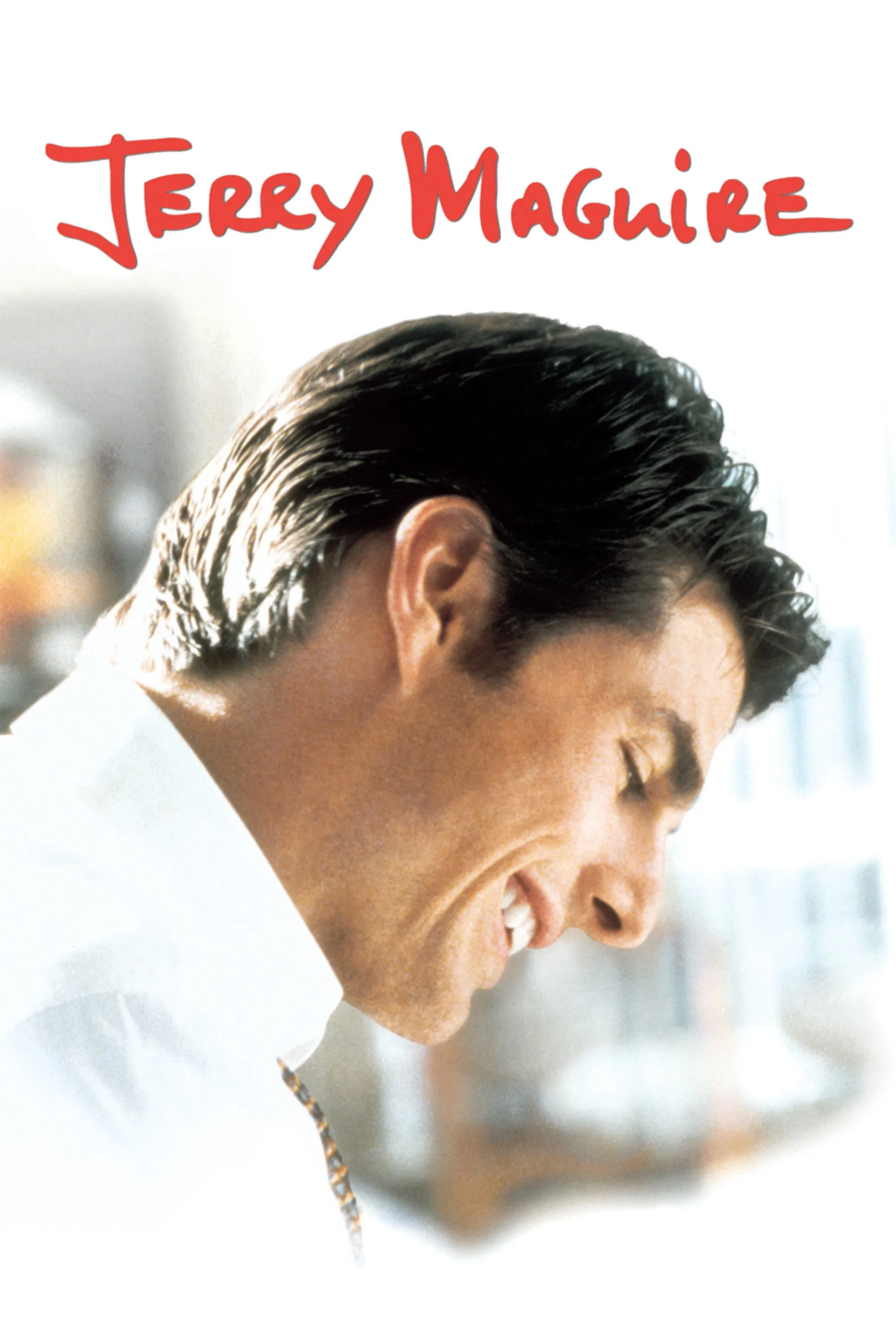 Poster chính thức của phim Phim Hài, Phim Tâm Lý "Jerry Maguire" (Jerry Maguire - 1996), với sự tham gia của diễn viên Tom Cruise và Renée Zellweger.