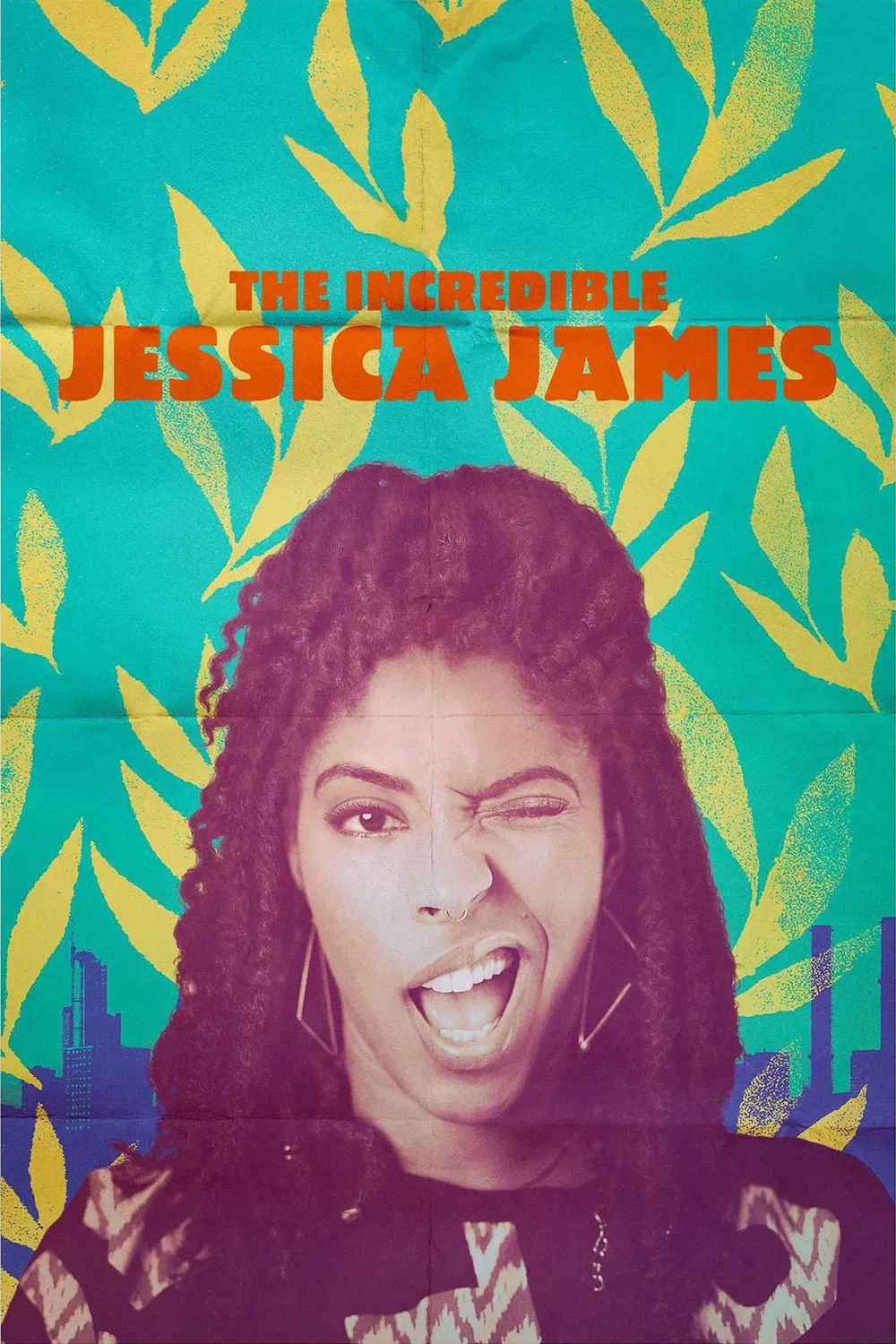 Poster chính thức của phim Phim Tình Cảm, Phim Hài "Jessica James Siêu Đẳng" (The Incredible Jessica James - 2017), với sự tham gia của diễn viên Jessica Williams và Chris O'Dowd.