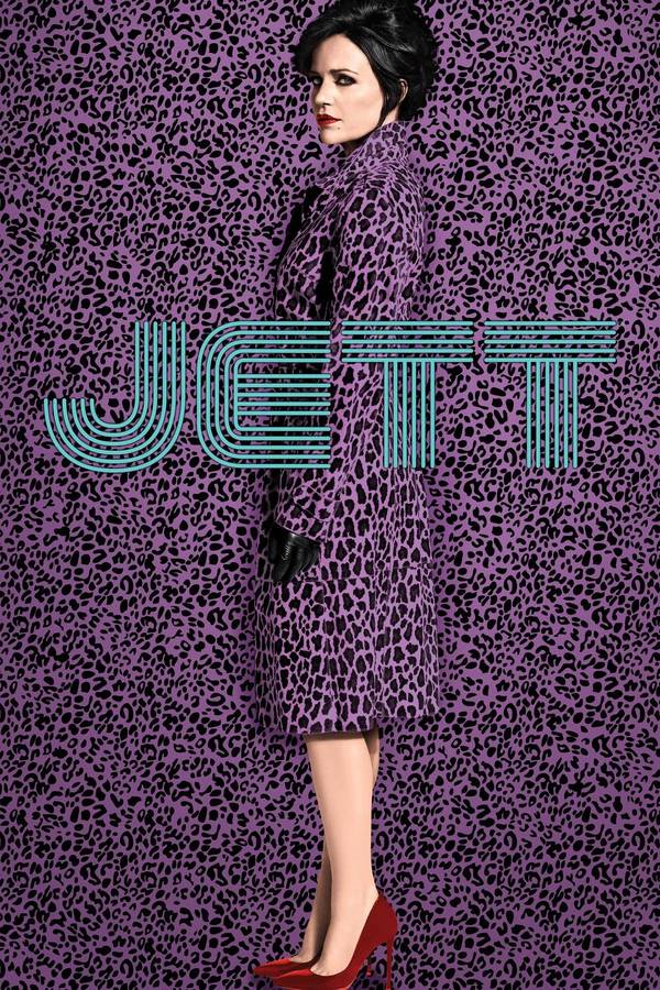 Poster chính thức của phim Phim Tâm Lý, Phim Hình Sự "Jett" (Jett - 2019), với sự tham gia của diễn viên Carla Gugino và Elena Anaya.