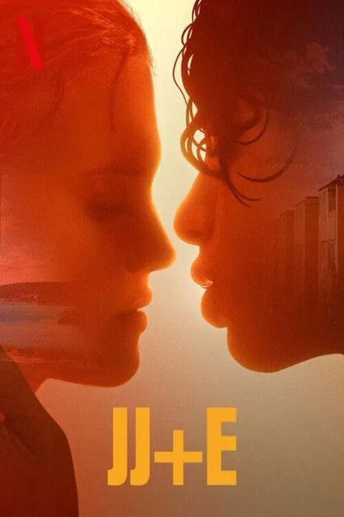 Poster chính thức của phim Phim Tình Cảm, Phim Tâm Lý "JJ+E" (JJ+E - 2021), với sự tham gia của diễn viên Mustapha Aarab và Elsa Öhrn.