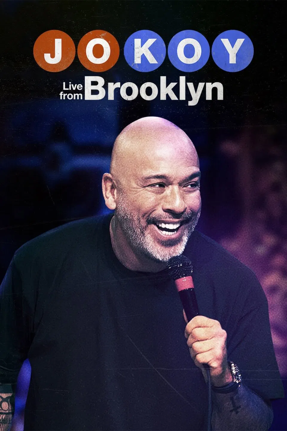 Poster chính thức của phim Phim Hài "Jo Koy: Trực Tiếp Từ Brooklyn" (Jo Koy: Live from Brooklyn - 2024), với sự tham gia của diễn viên Jo Koy.